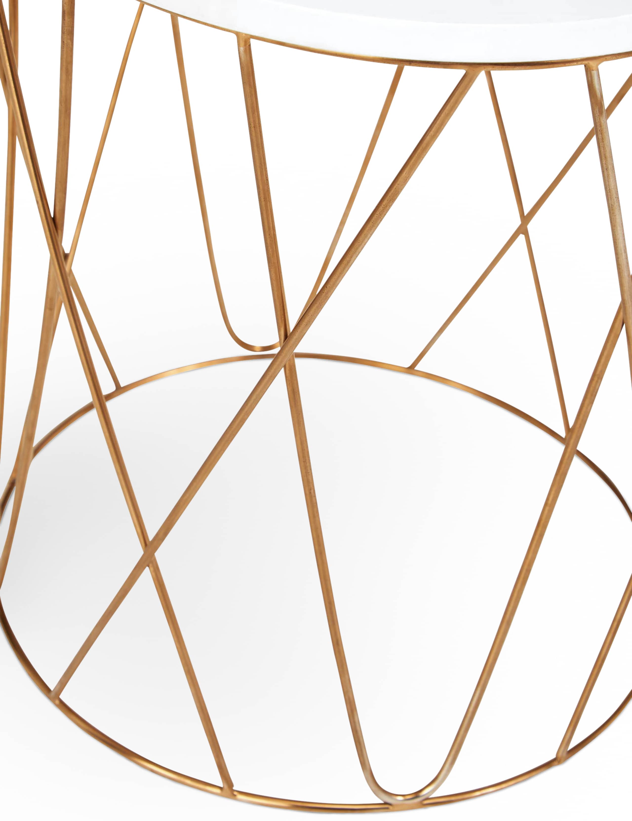 Lena Copper Side Table 3 of 5