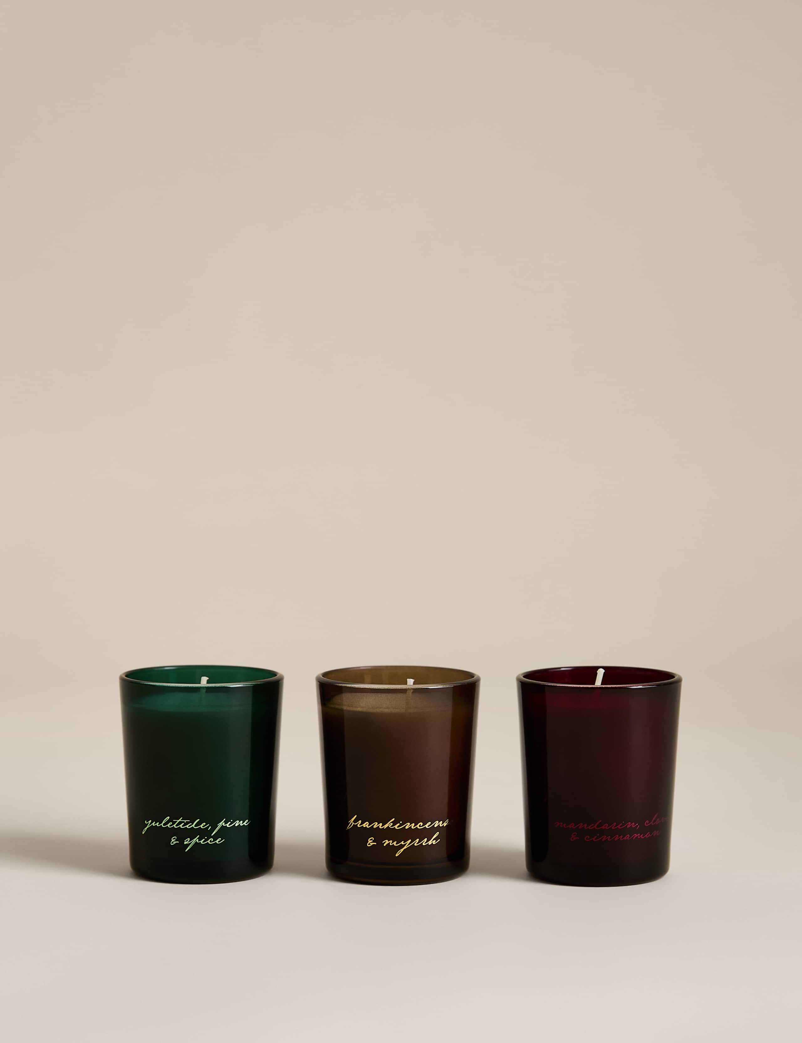 Set of 3 Mini Votive Candles 2 of 4
