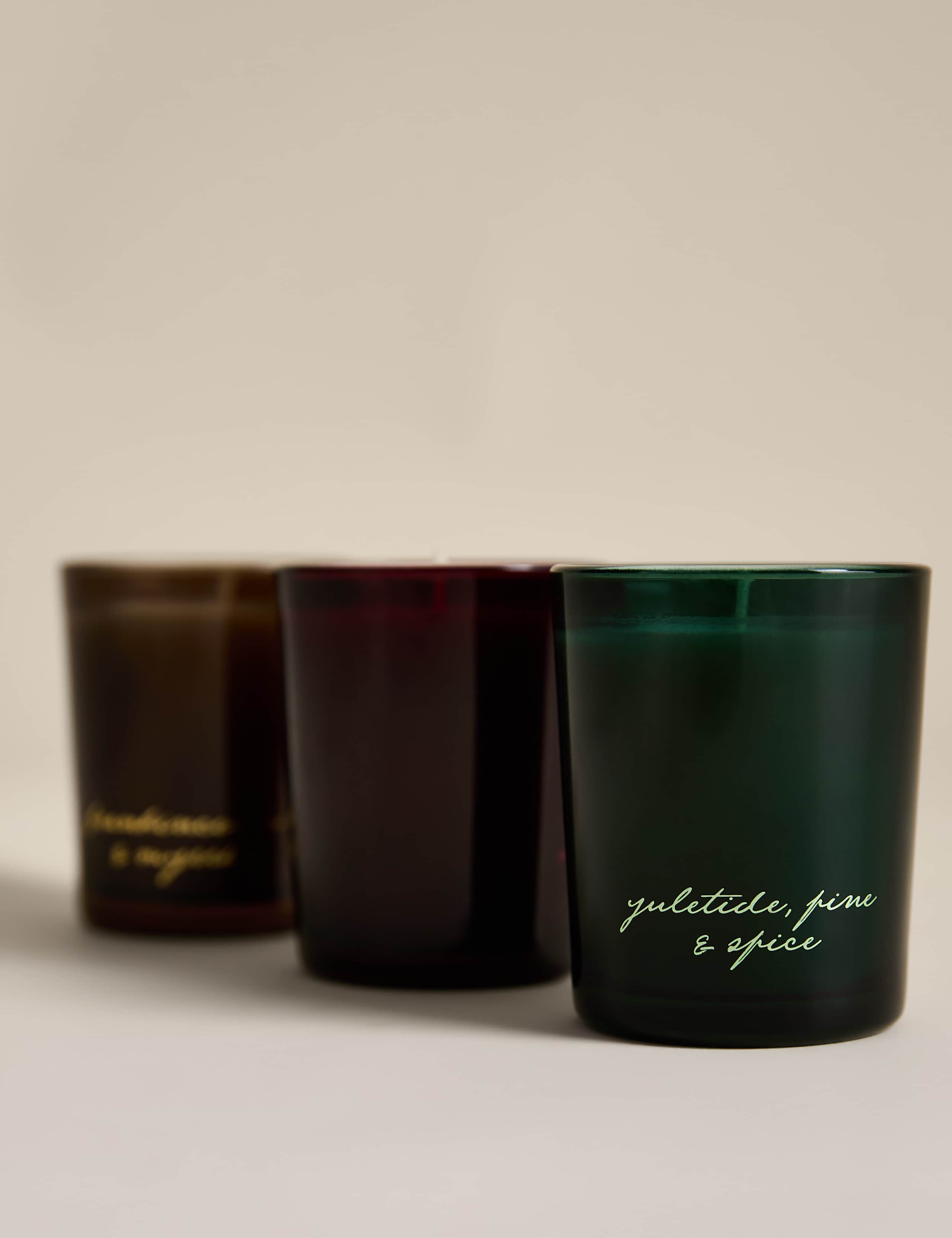 Set of 3 Mini Votive Candles 4 of 4