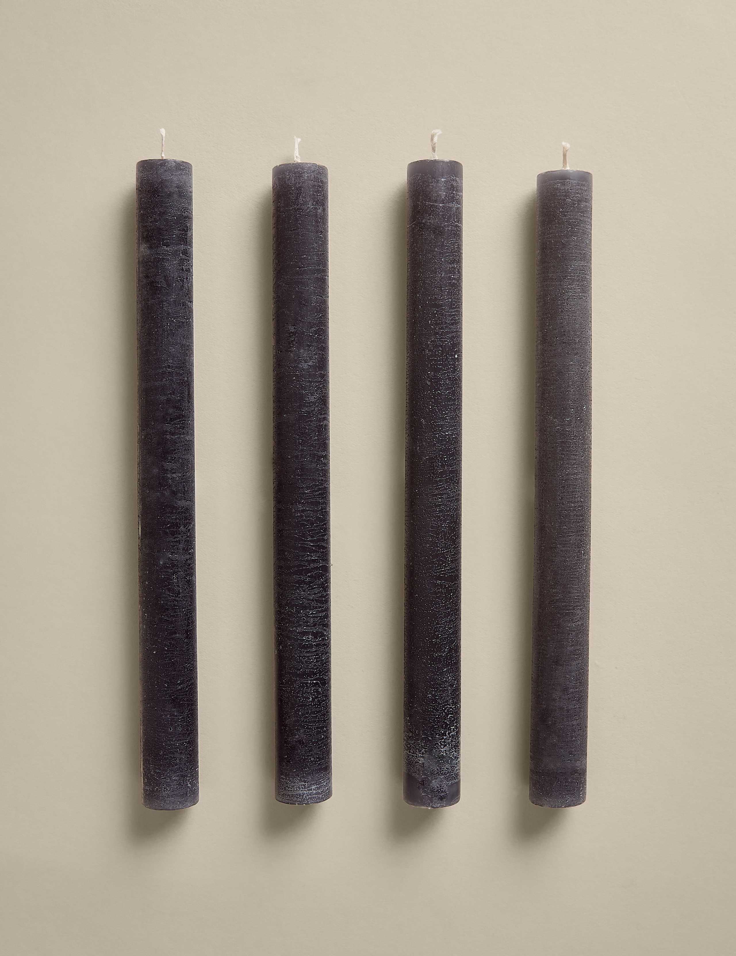 4 Pack Wax Dinner Candles 1 of 3