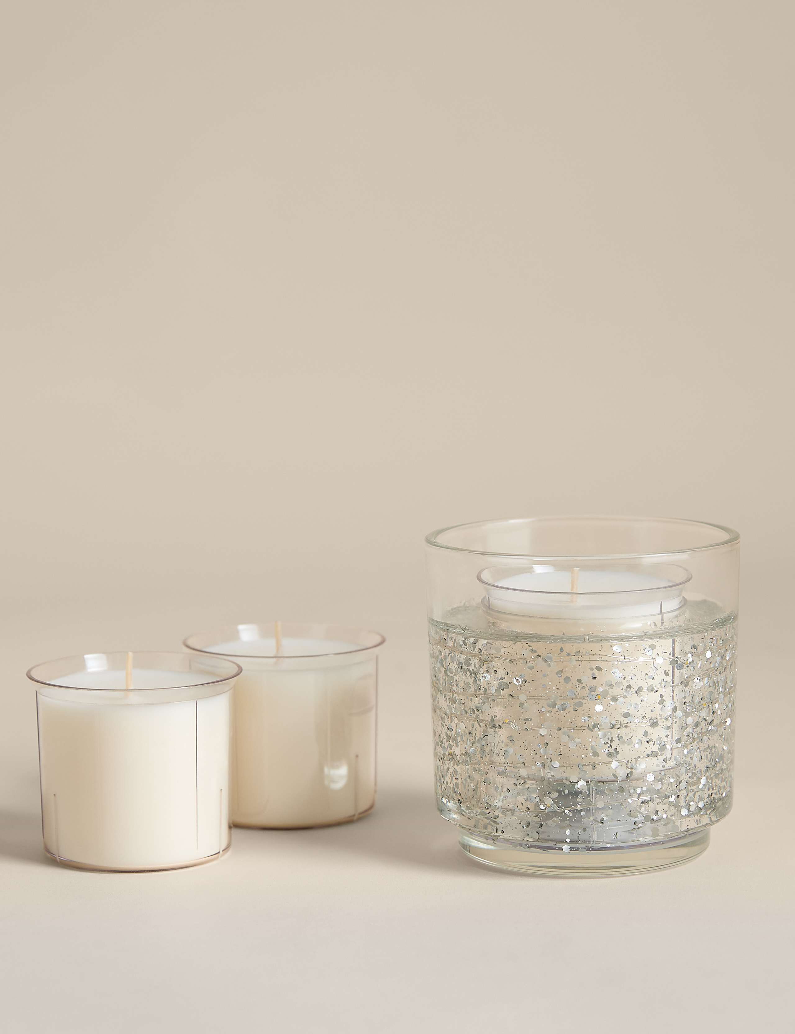 Neroli, Lime & Bergamot Refillable Light Up Candle Bundle 2 of 4