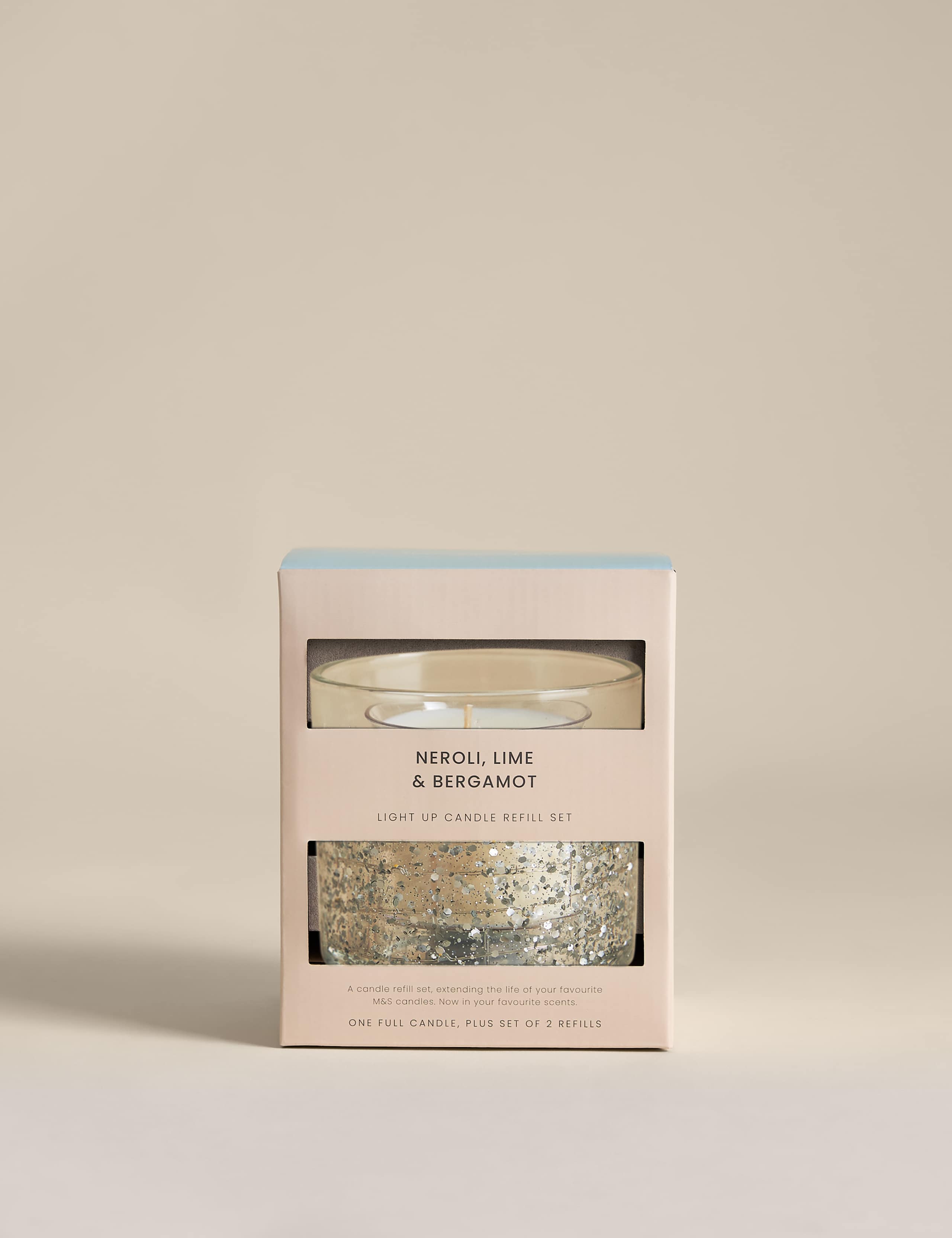 Neroli, Lime & Bergamot Refillable Light Up Candle Bundle 1 of 4