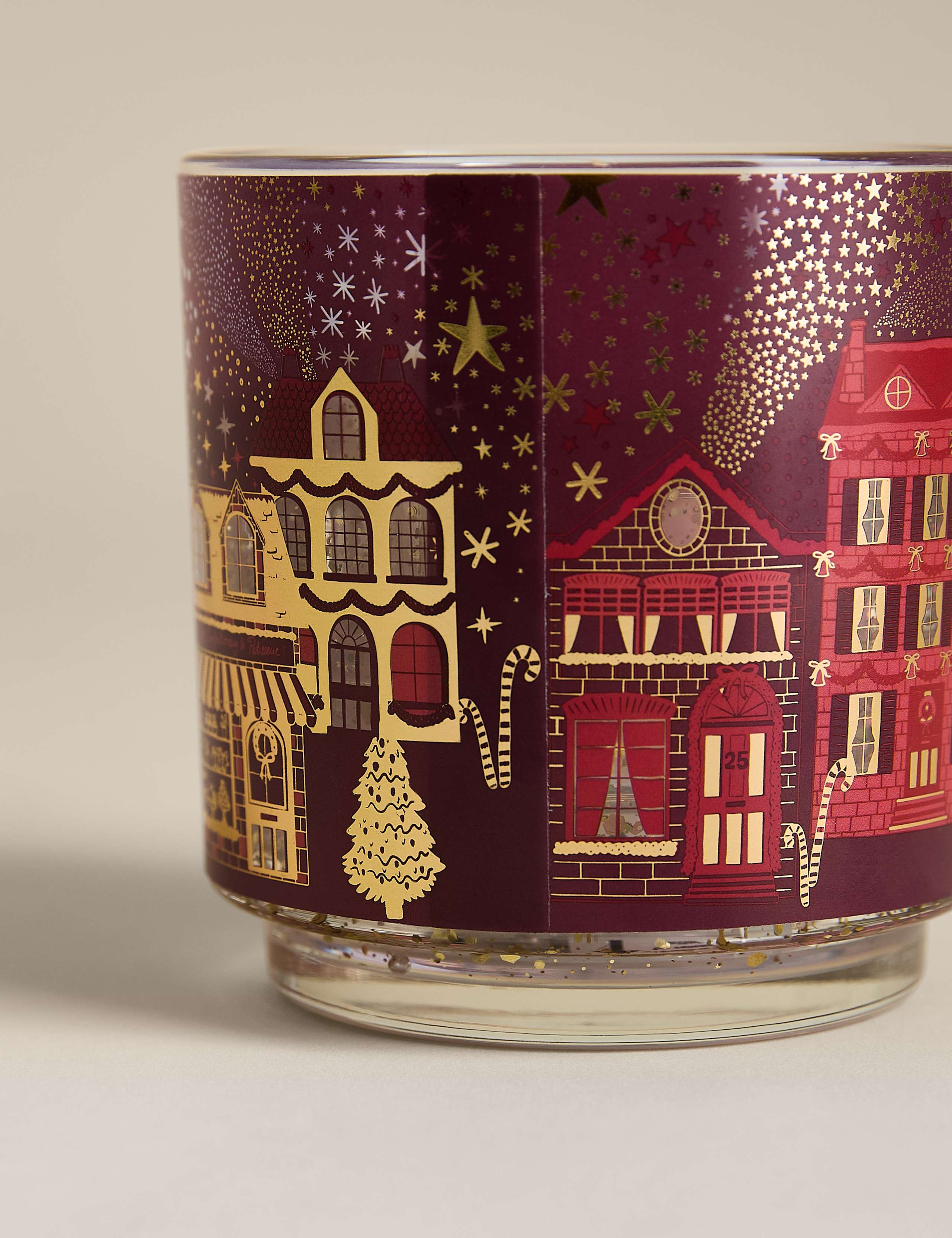 Mandarin, Clove & Cinnamon Refillable Light Up Candle 4 of 4