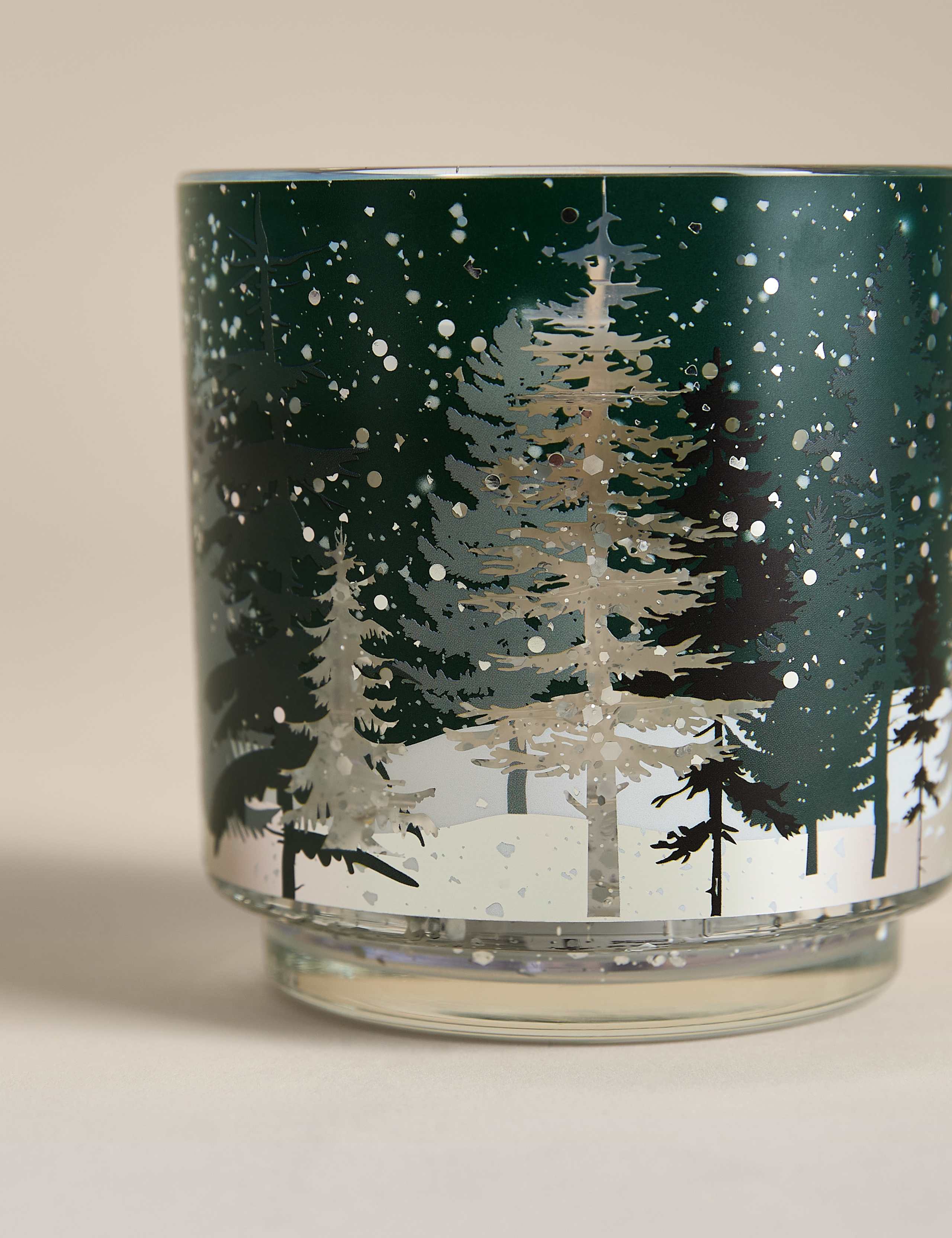 Yuletide Pine & Spice Refillable Light Up Candle 4 of 4
