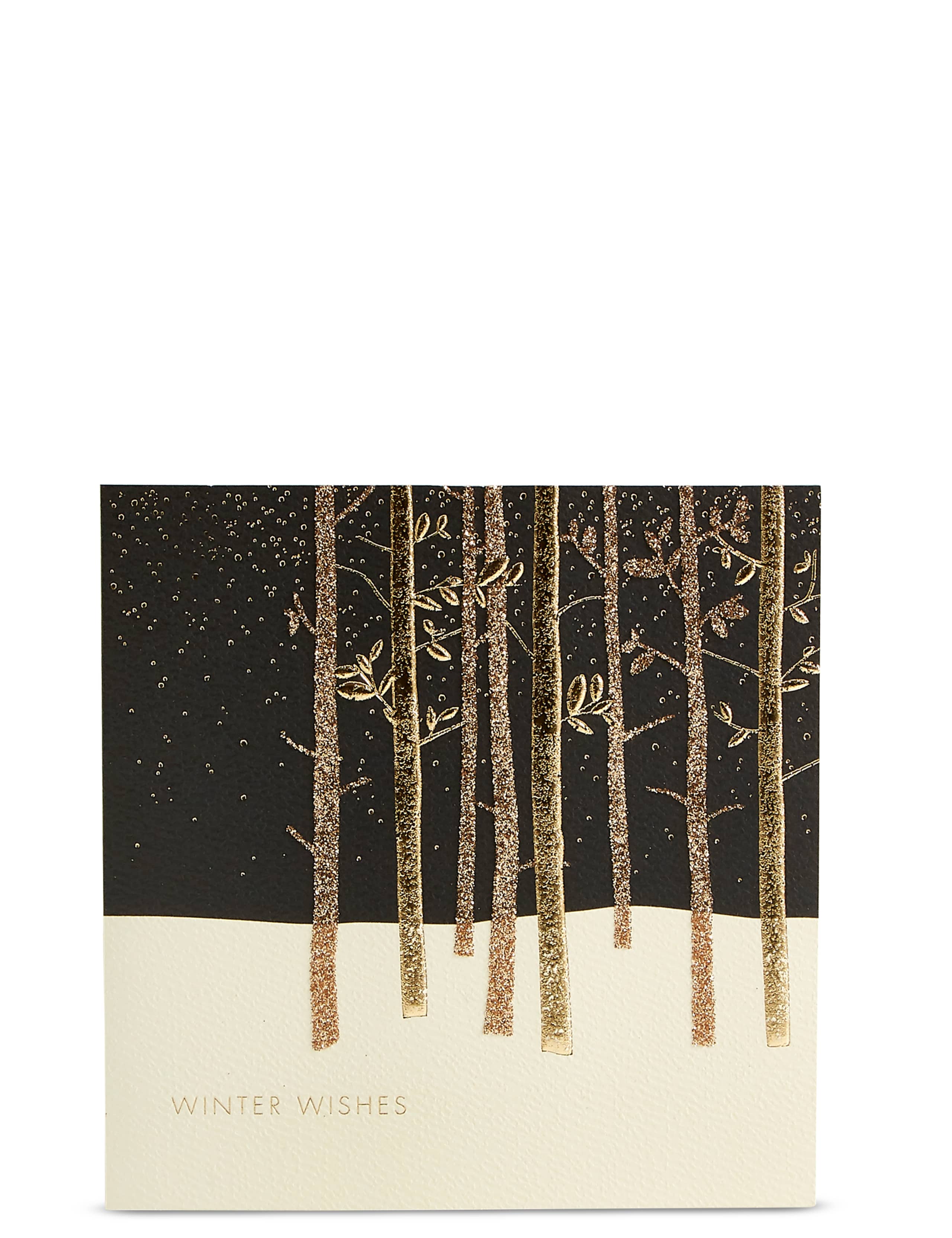 Gold Forest Christmas Charity Cards Pack of 15 1 of 4