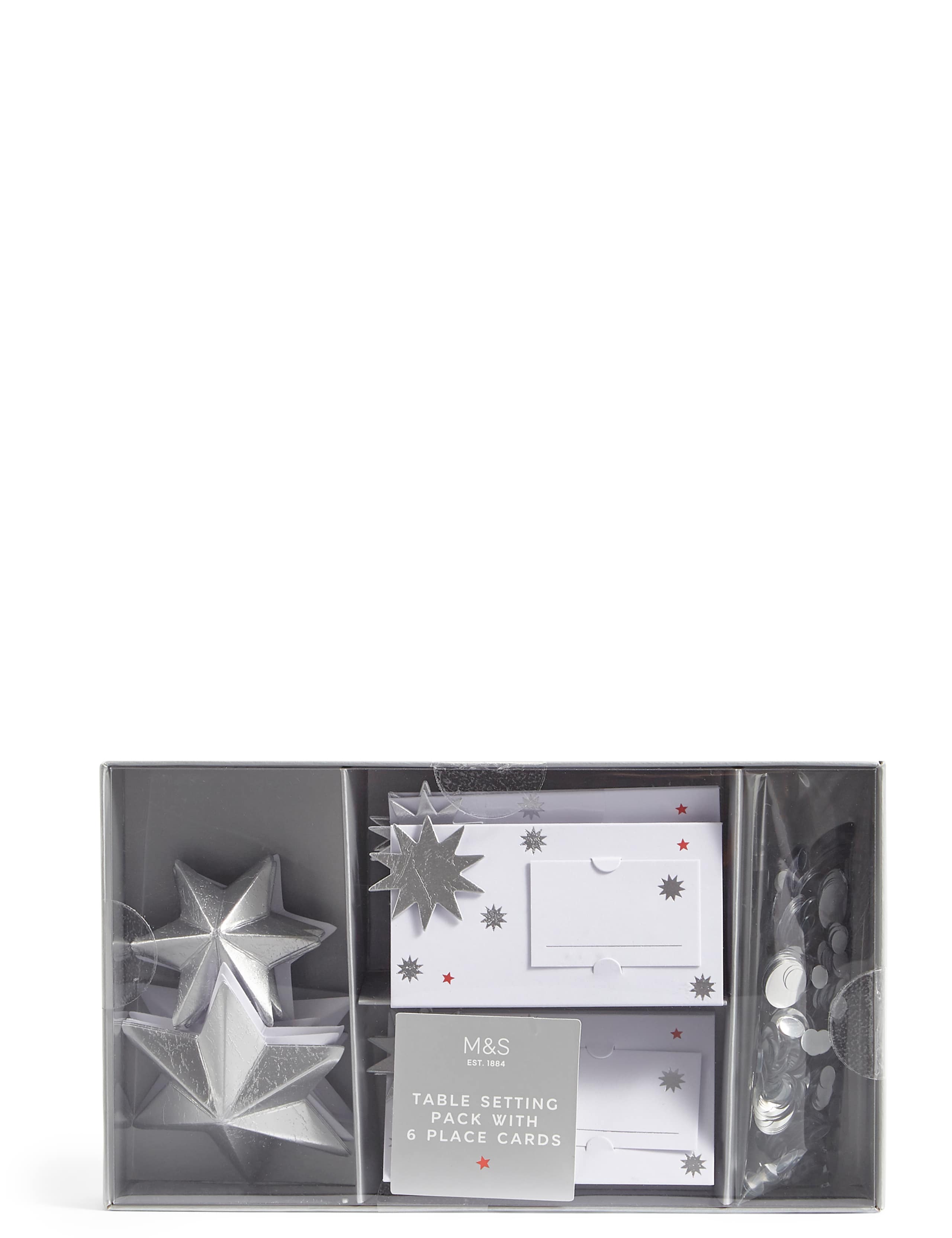 Table Setting Pack with 6 Place Cards 3 of 5