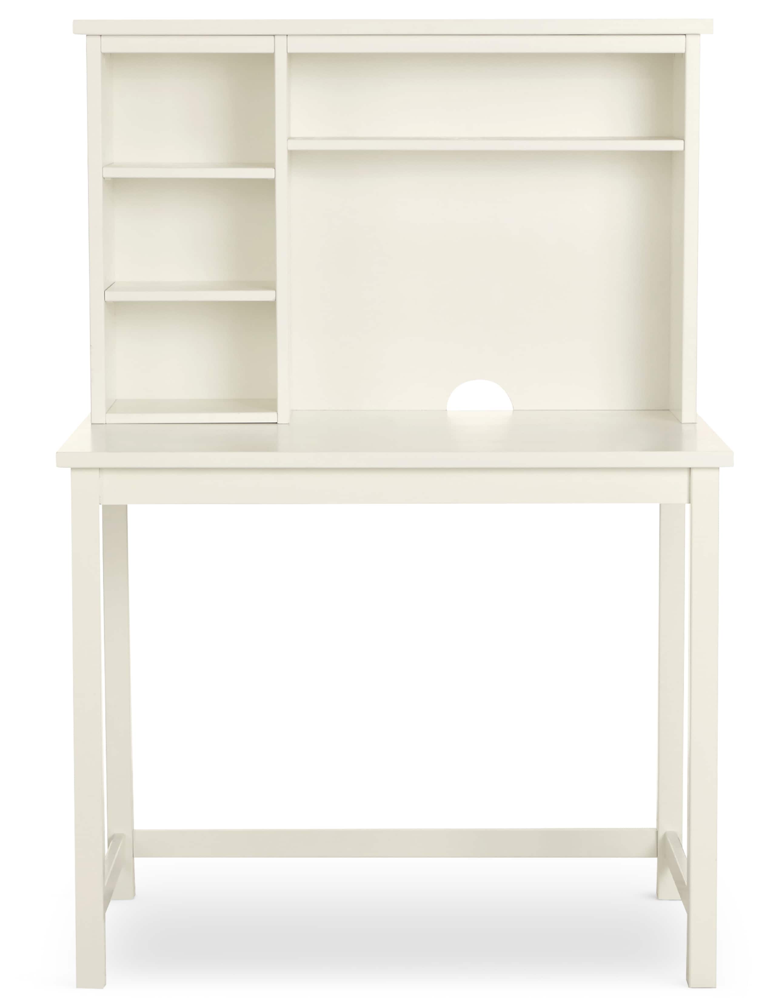 Dawson Desk Top Shelves White 1 of 7