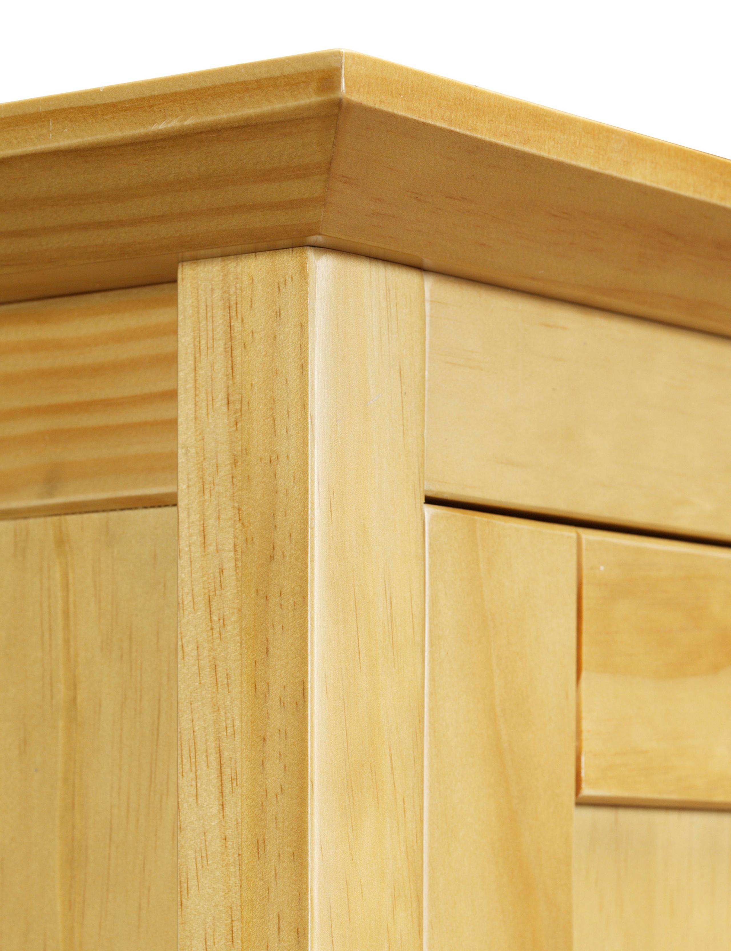 Hastings Light Natural Triple Wardrobe 6 of 9