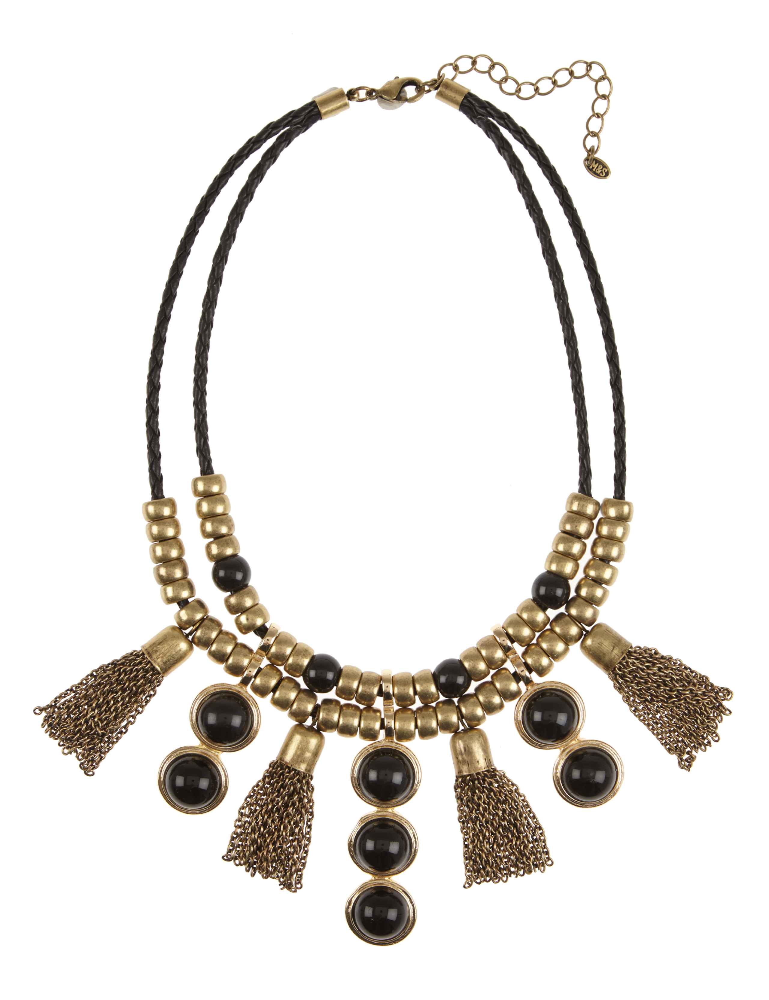 Gem Tassel Necklace 1 of 1