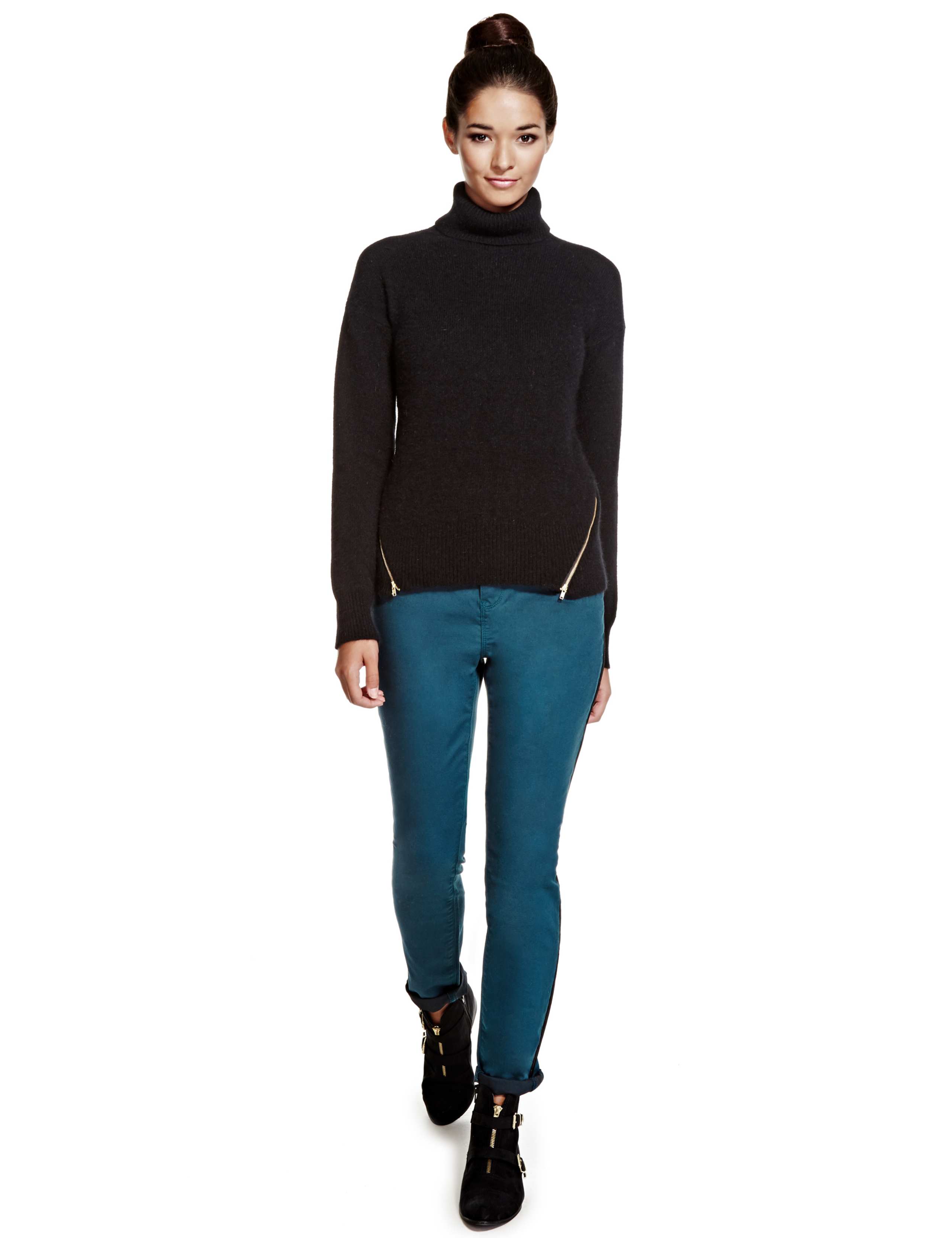 Roll Neck Cosy Jumper with Angora 5 of 7