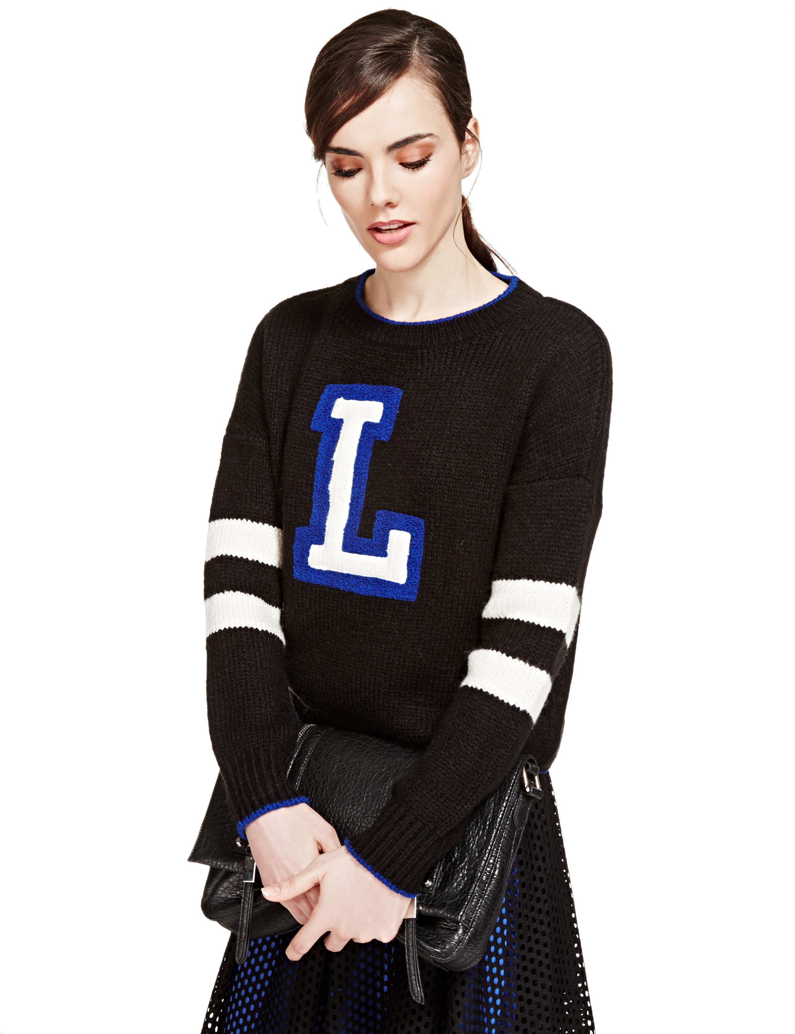 Varsity Print Jumper 1 of 4