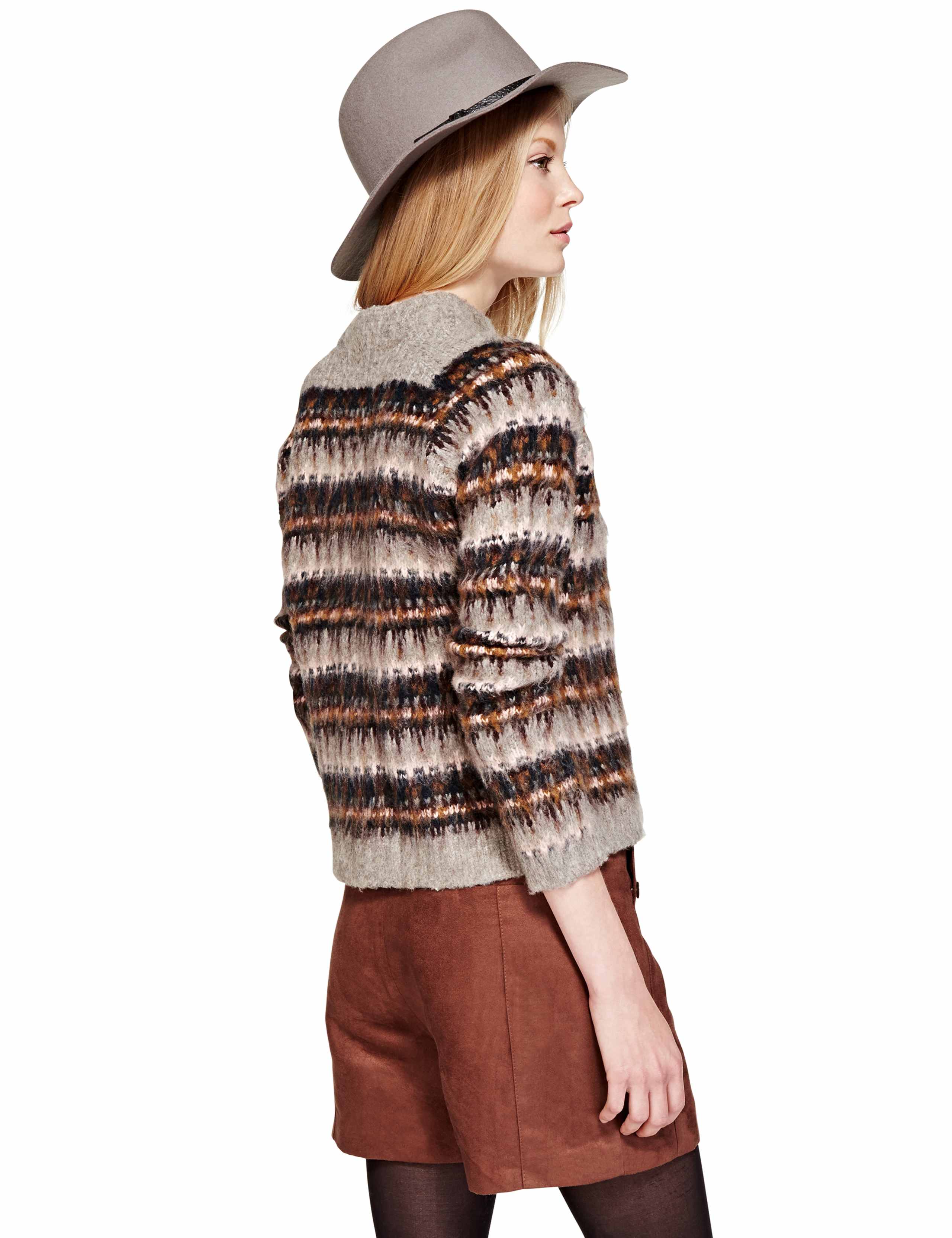 Funnel Neck Brushed Christmas Jumper 4 of 4