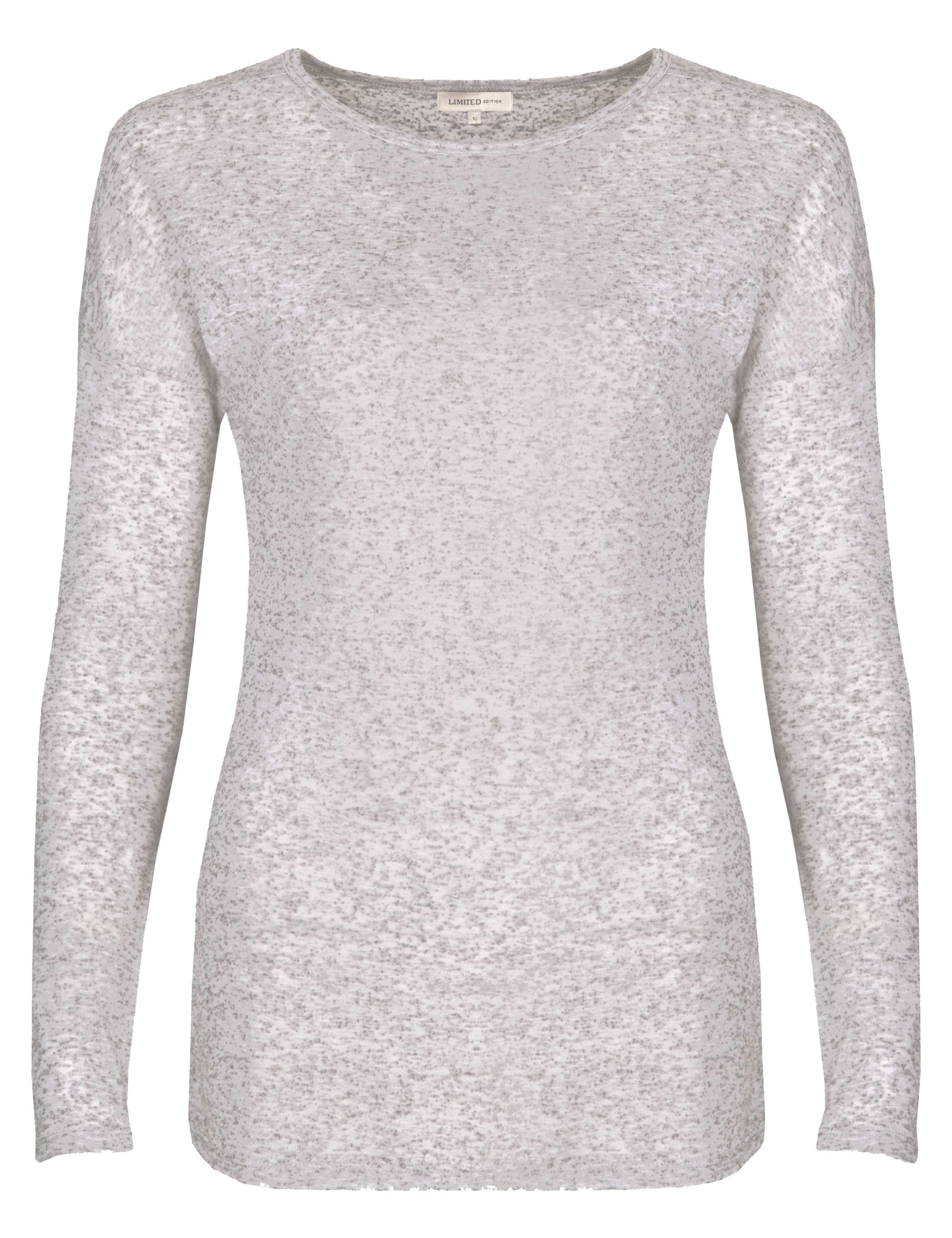 Flecked Long Sleeve T-Shirt 4 of 6
