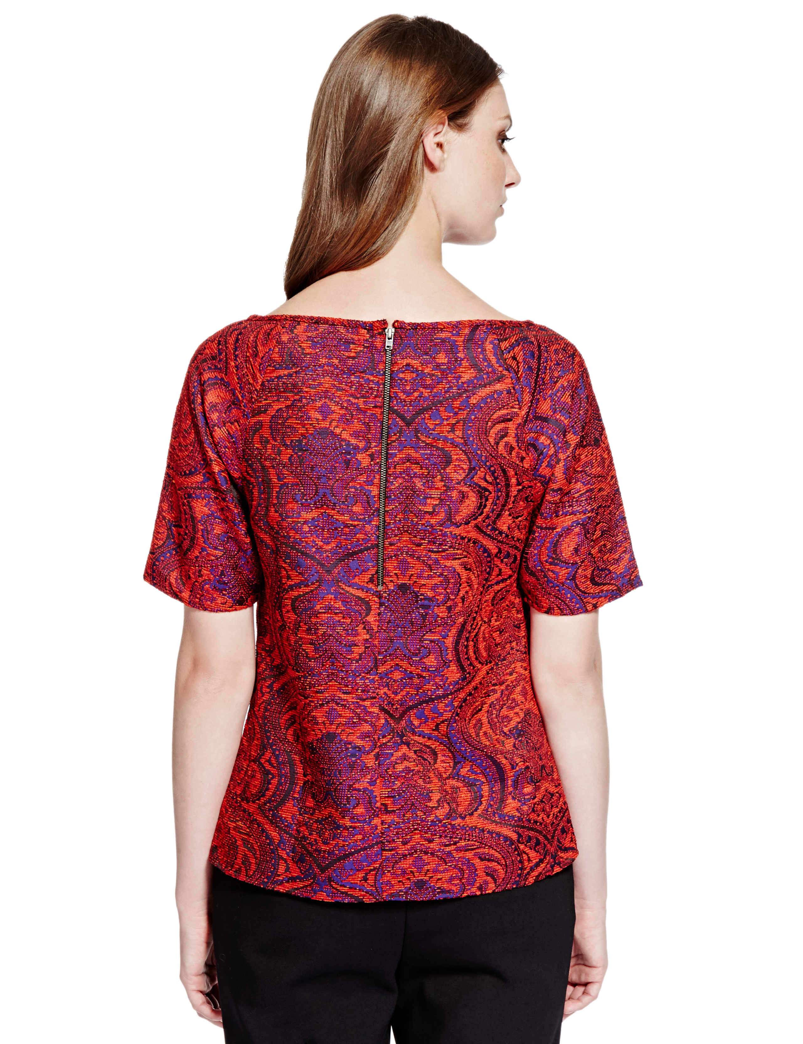 Textured Embellished Shell Top 5 of 6