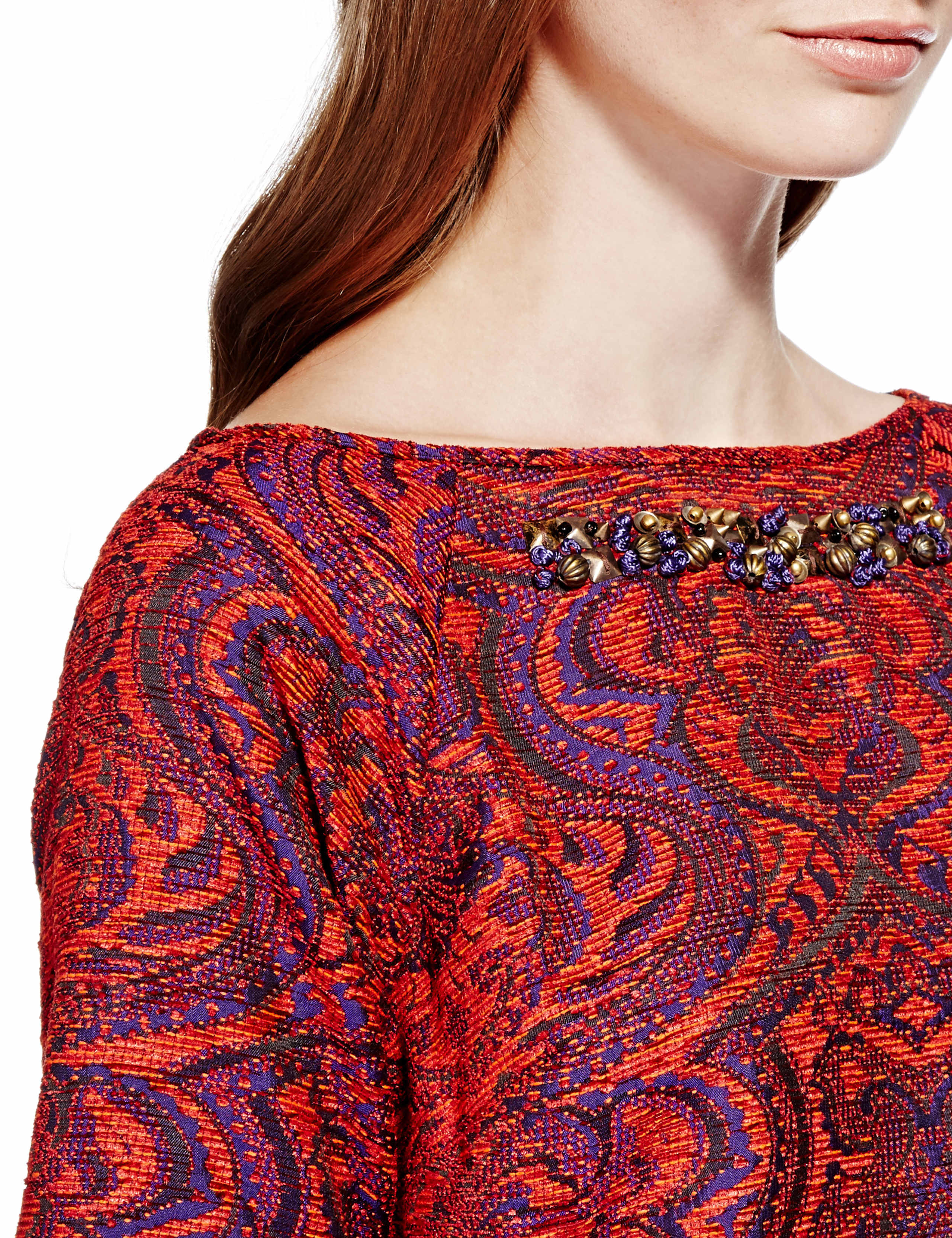 Textured Embellished Shell Top 6 of 6