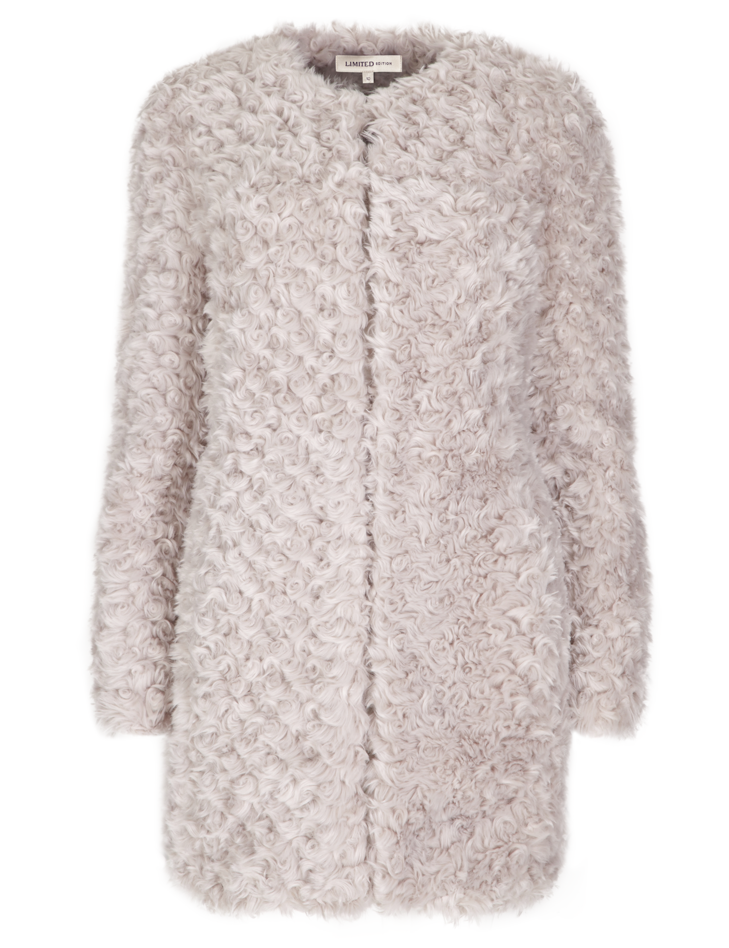 Faux Fur Swirl Coat 2 of 4
