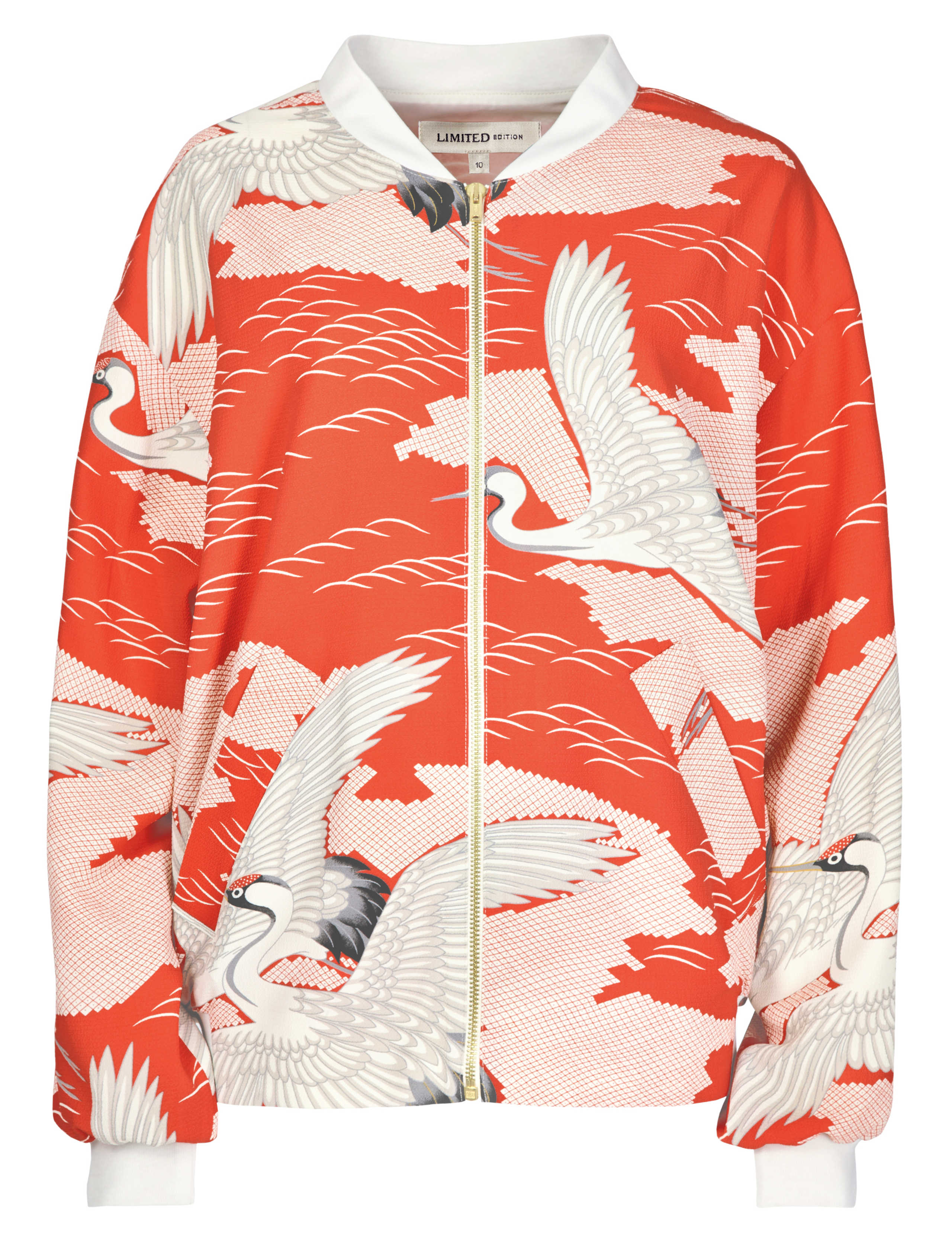 Stork Print Bomber Jacket 4 of 6