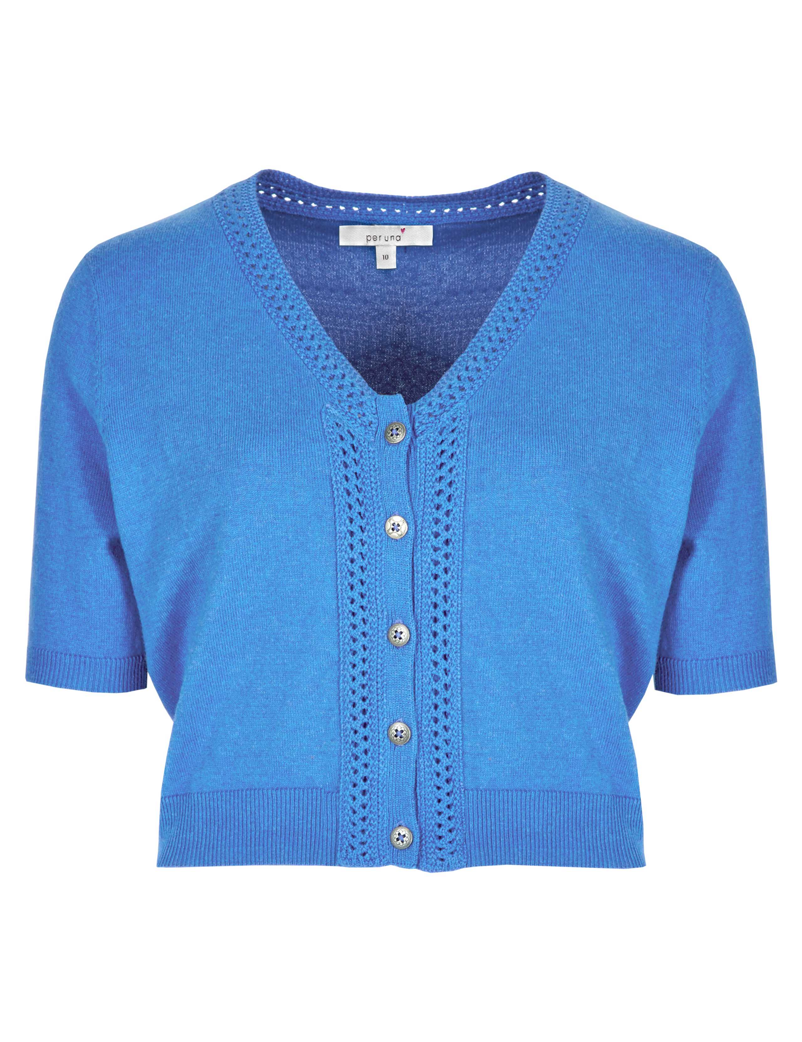 Pure Cotton V-Neck Dress Cardigan 3 of 5
