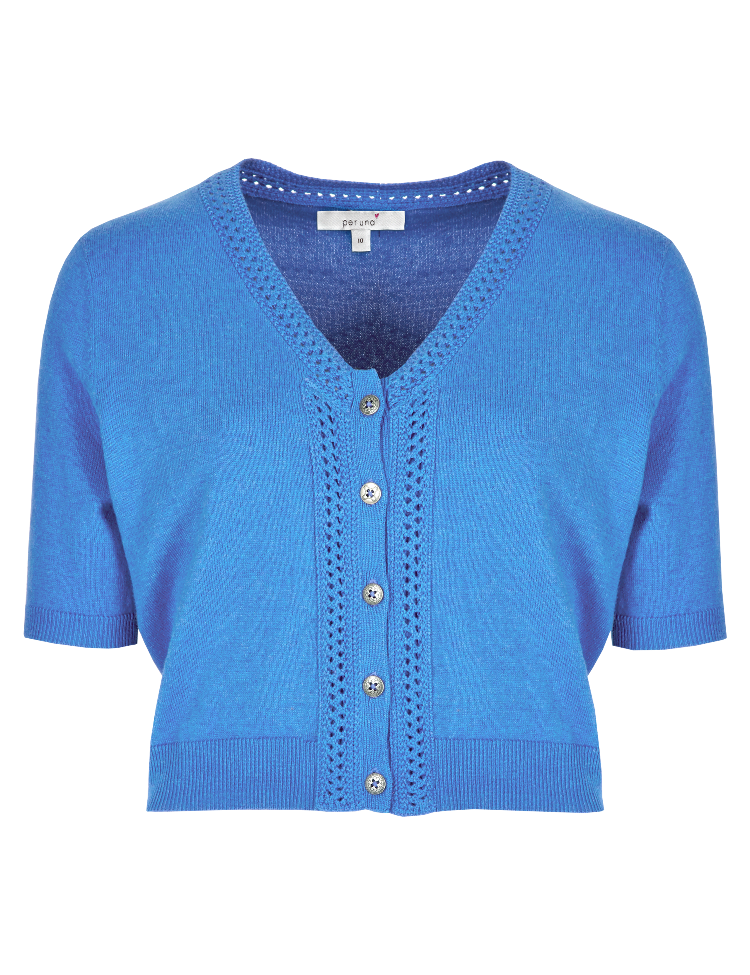 Pure Cotton V-Neck Dress Cardigan 2 of 5
