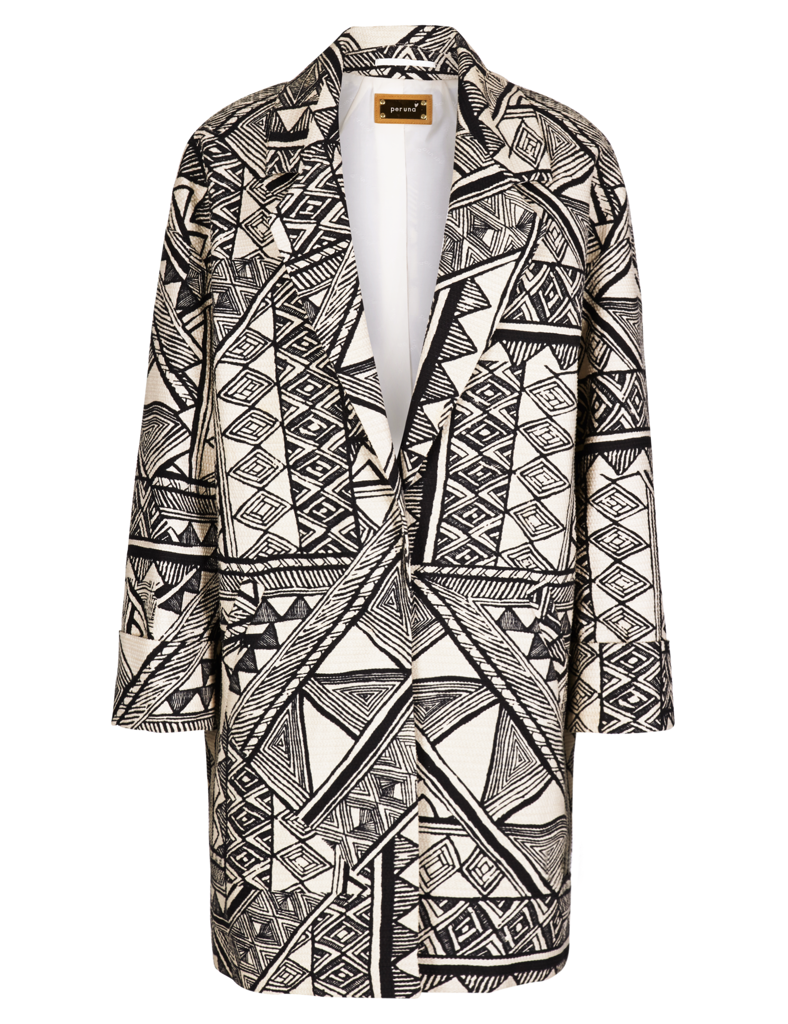 Abstract Print Coat 2 of 5