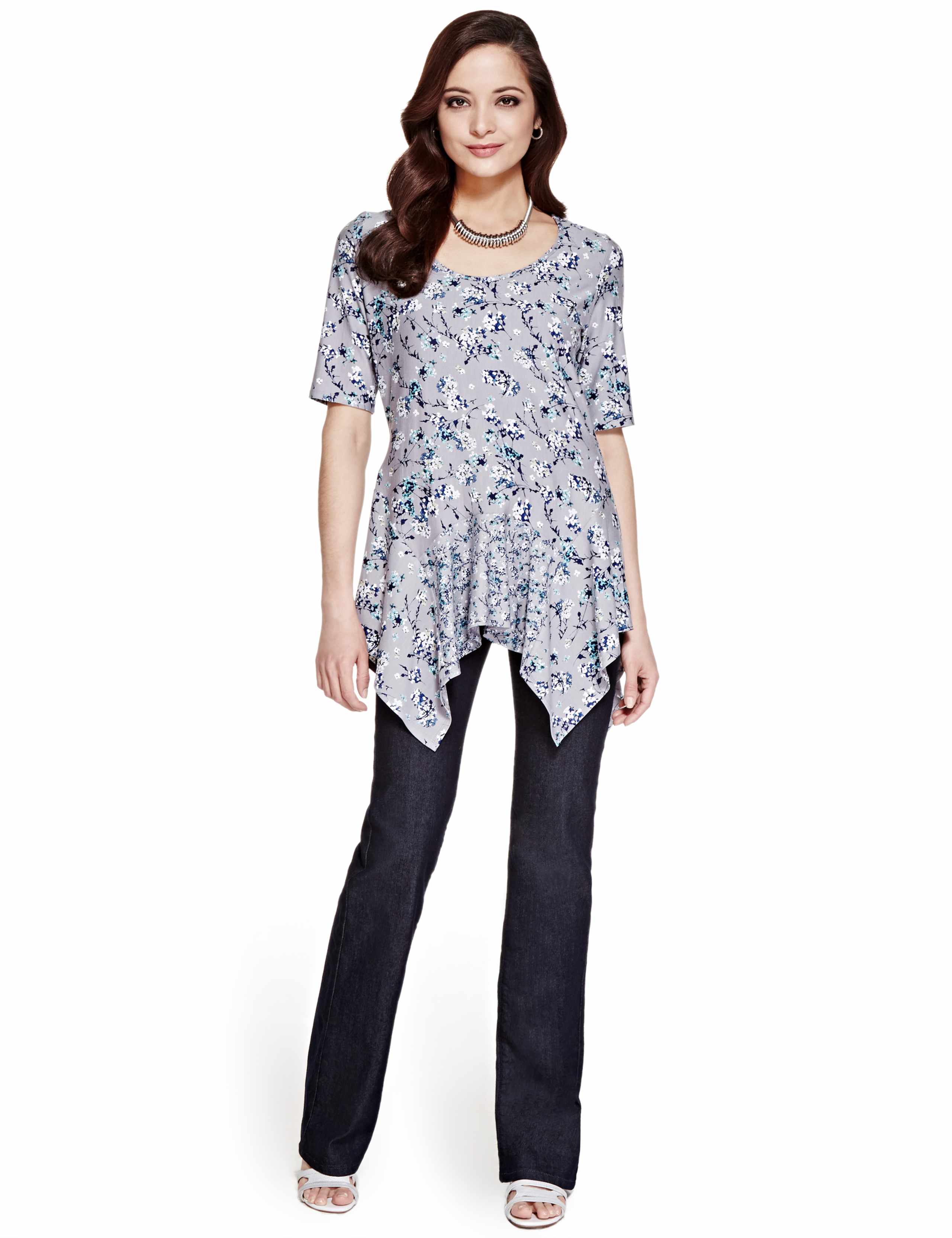 Roma Bootleg Jeans with Belt 4 of 6
