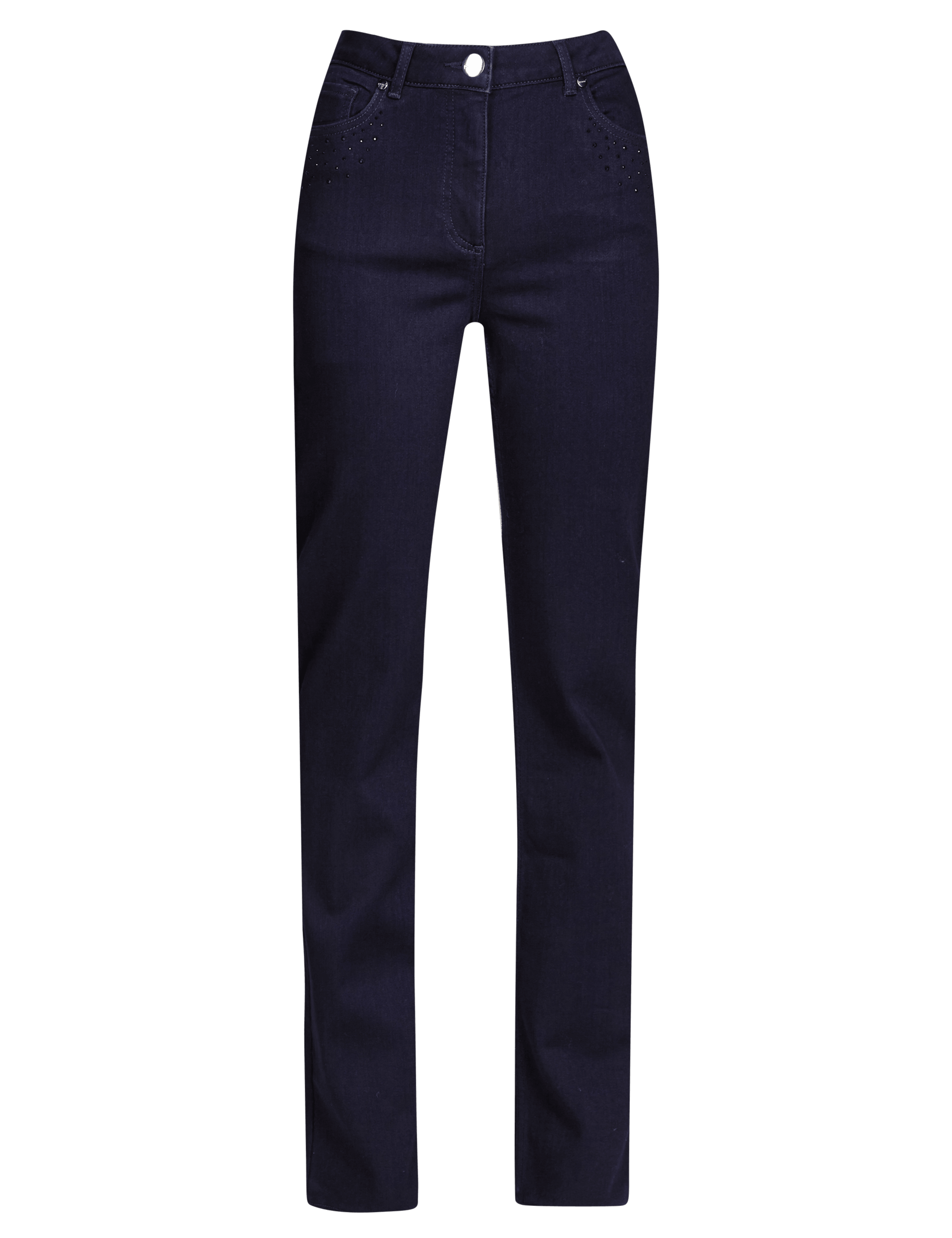 Roma Straight Leg Embellished Jeans 2 of 6