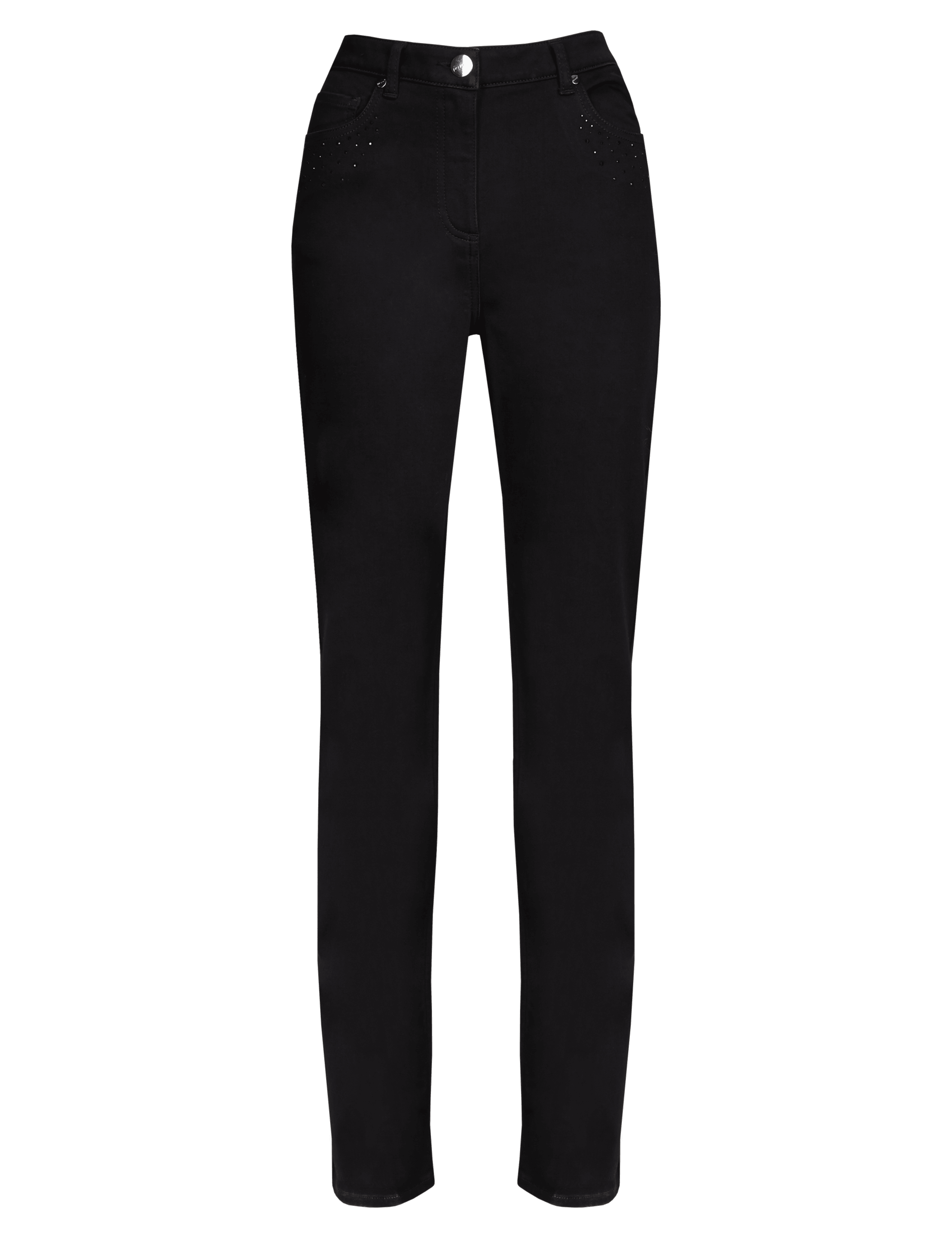 Roma Straight Leg Embellished Jeans 2 of 6