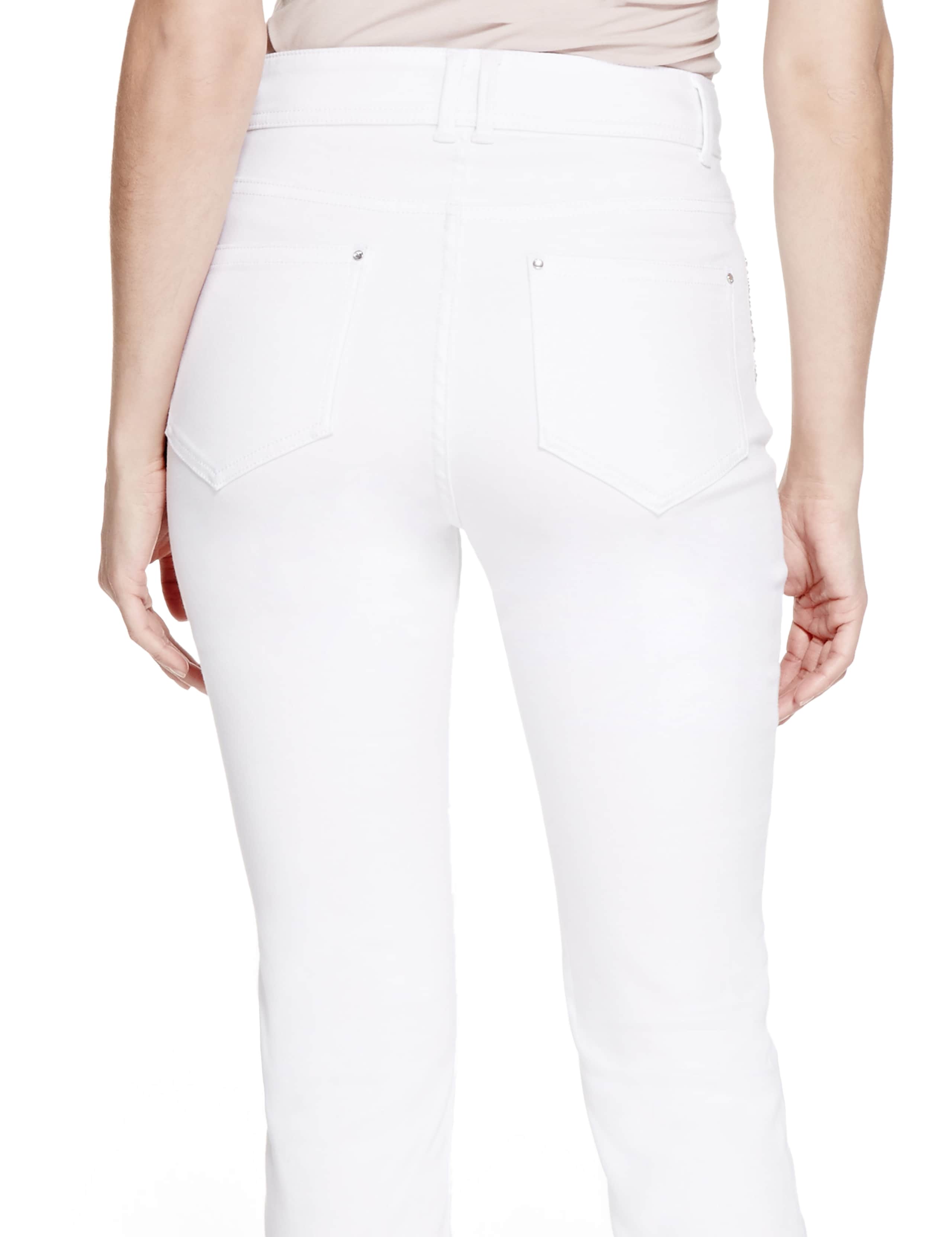 Roma Rise Embellished Cropped Jeans 5 of 5