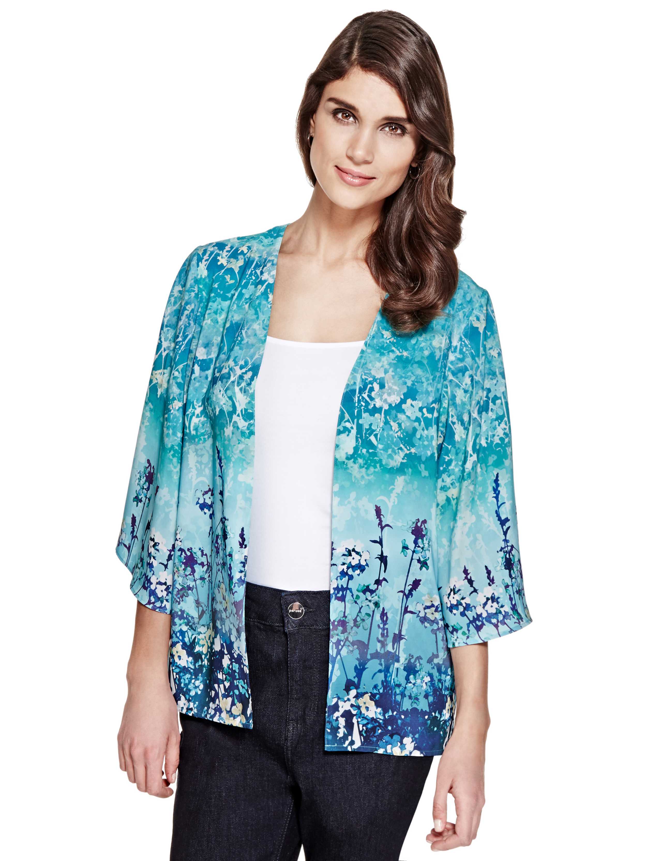 Spring Print Kimono | Per Una | M&S