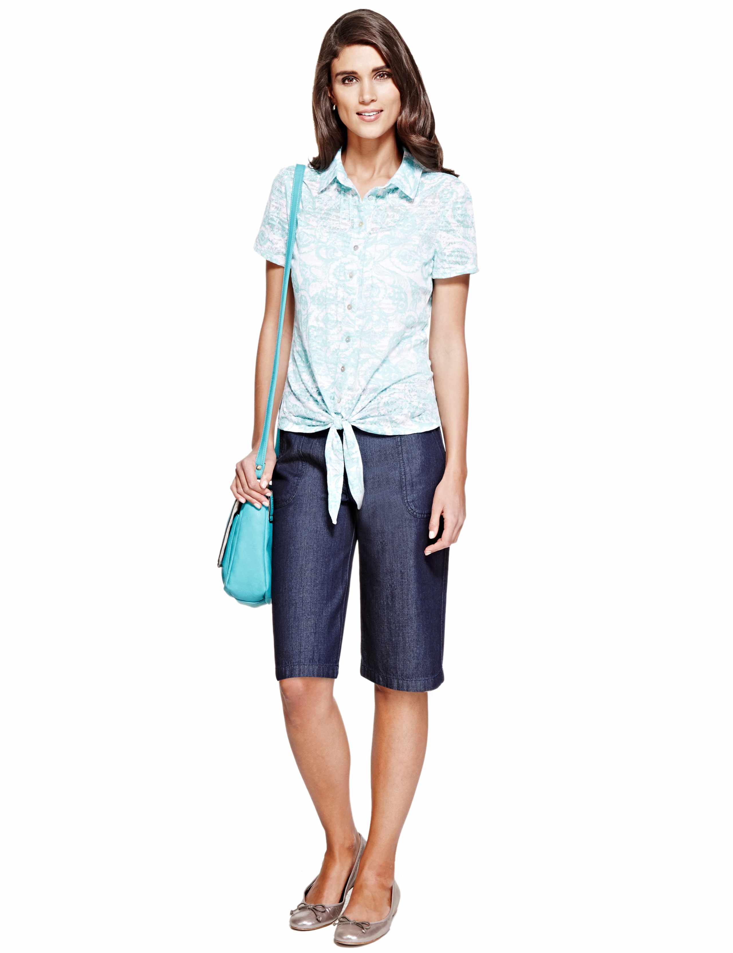 Marine Print Burnout Shirt 5 of 6