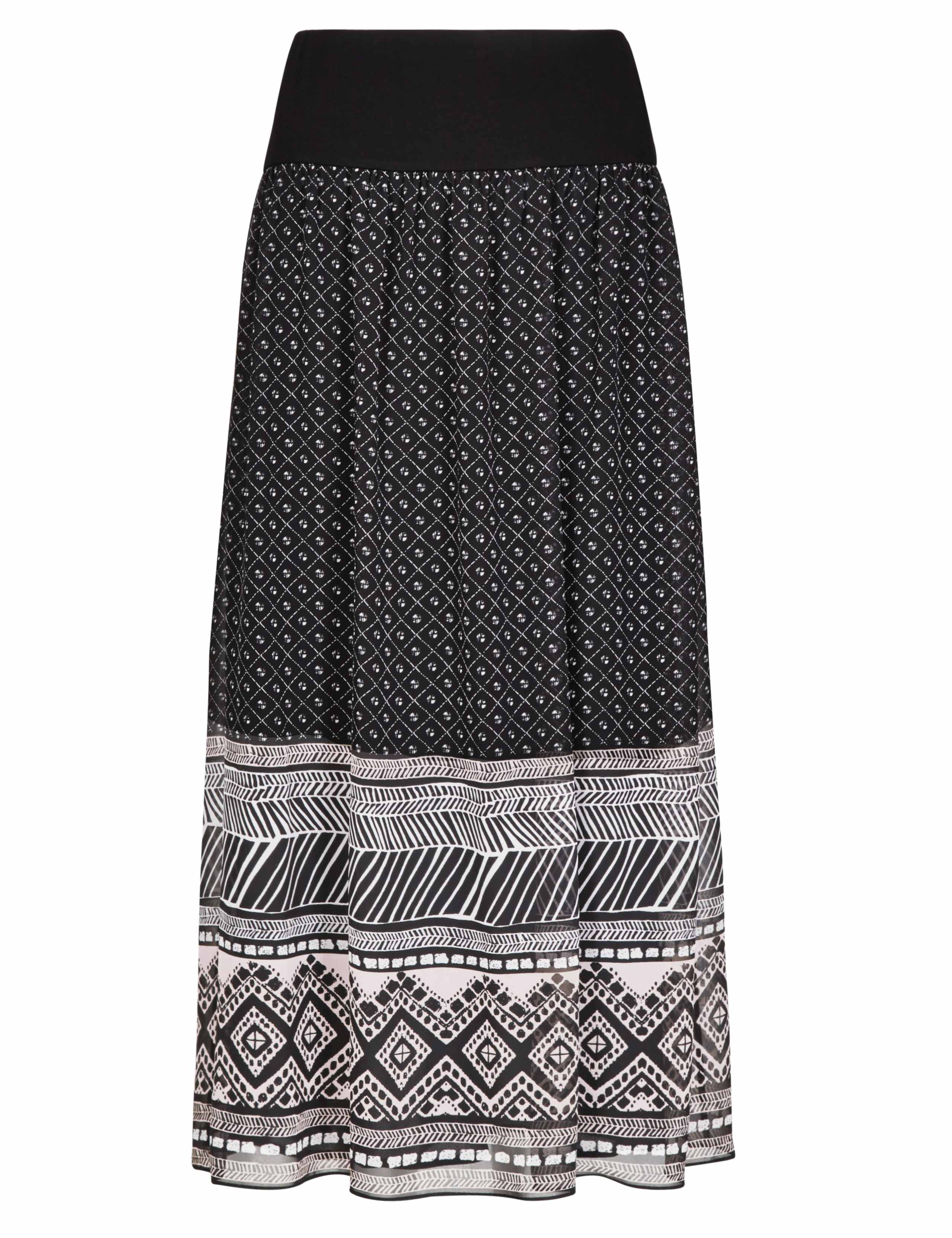 Aztec Border Maxi Skirt 4 of 6