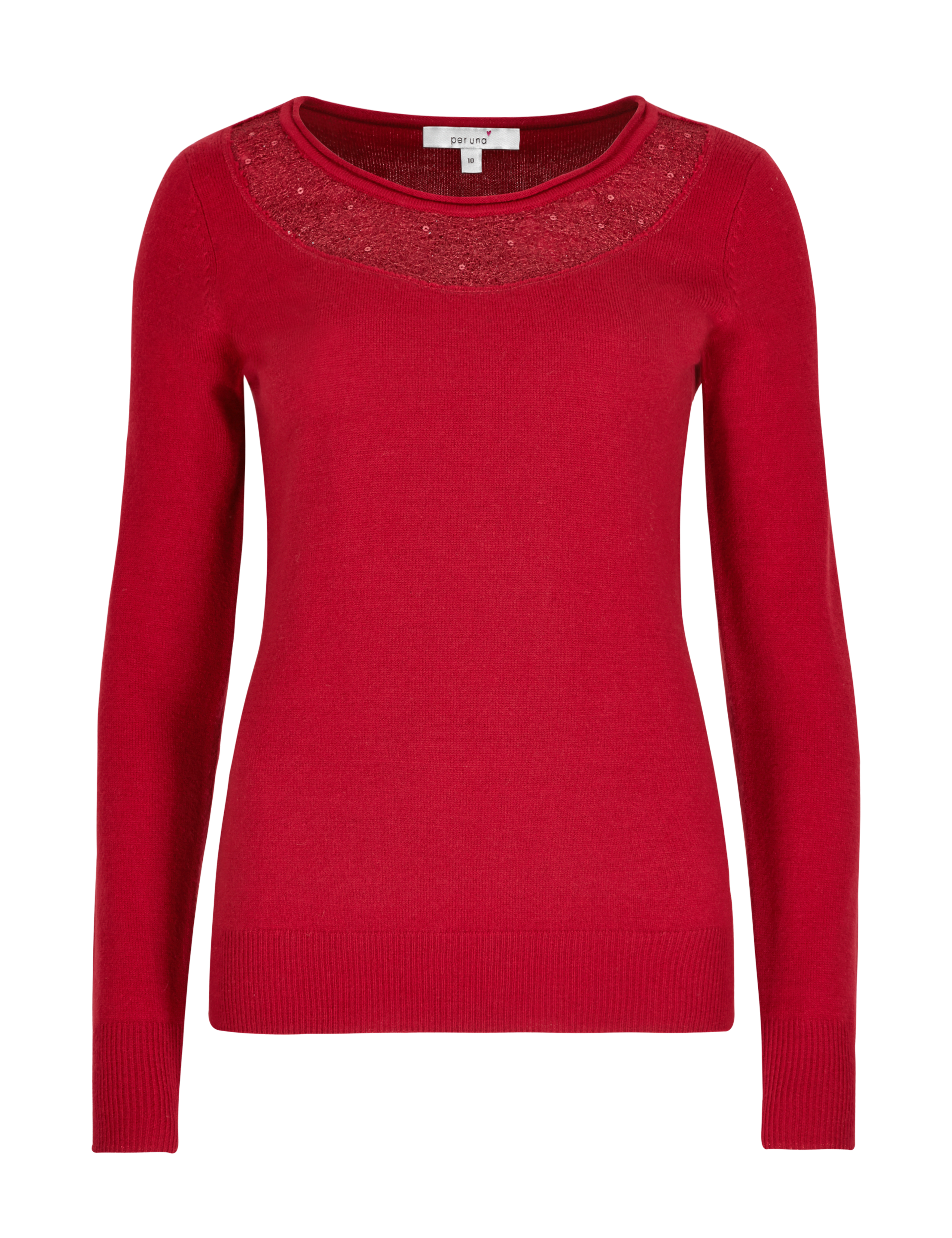 Sequin Embellished Lace Soft Jumper 2 of 4