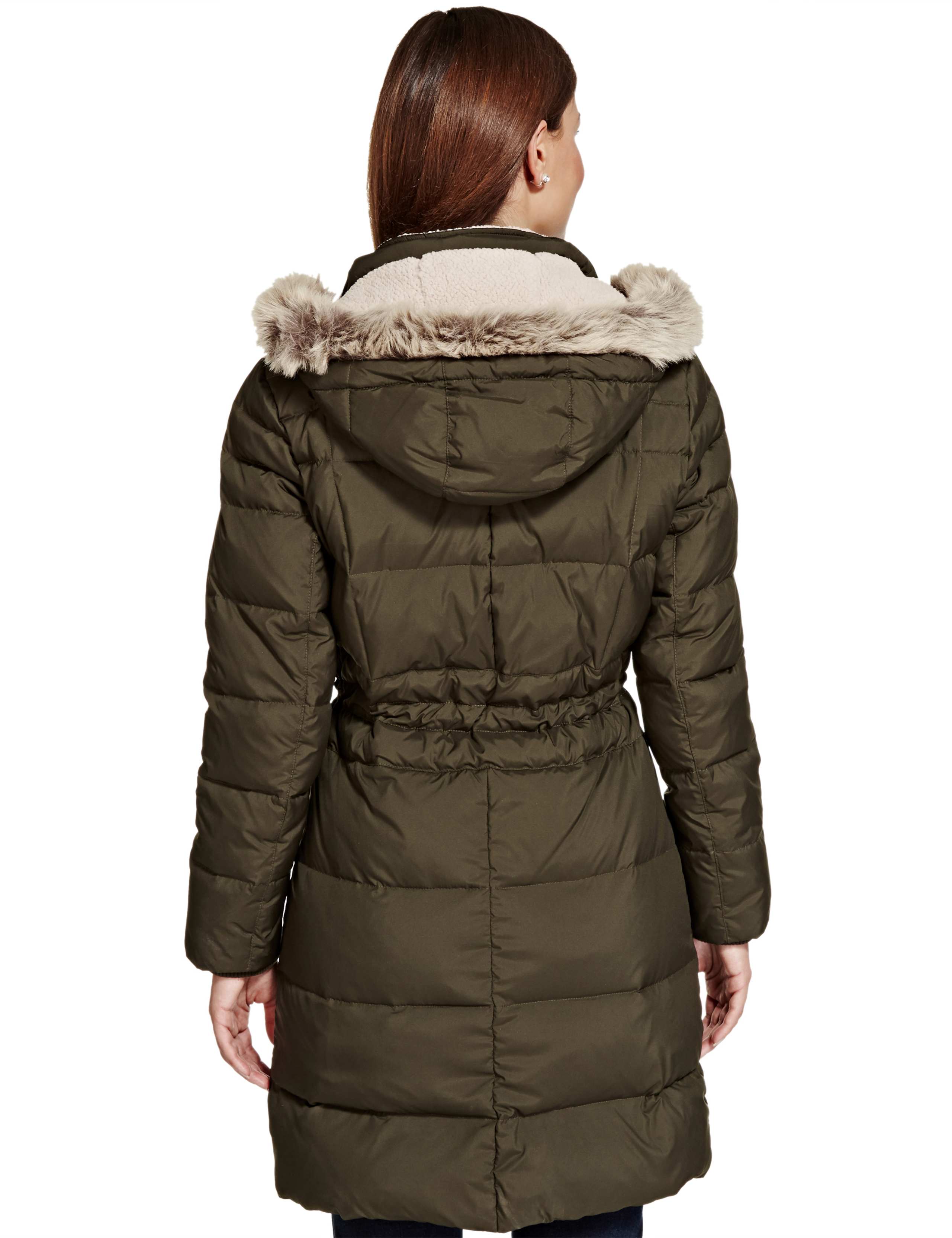 Premium Down & Feather Filled Coat with Stormwear™ 4 of 4