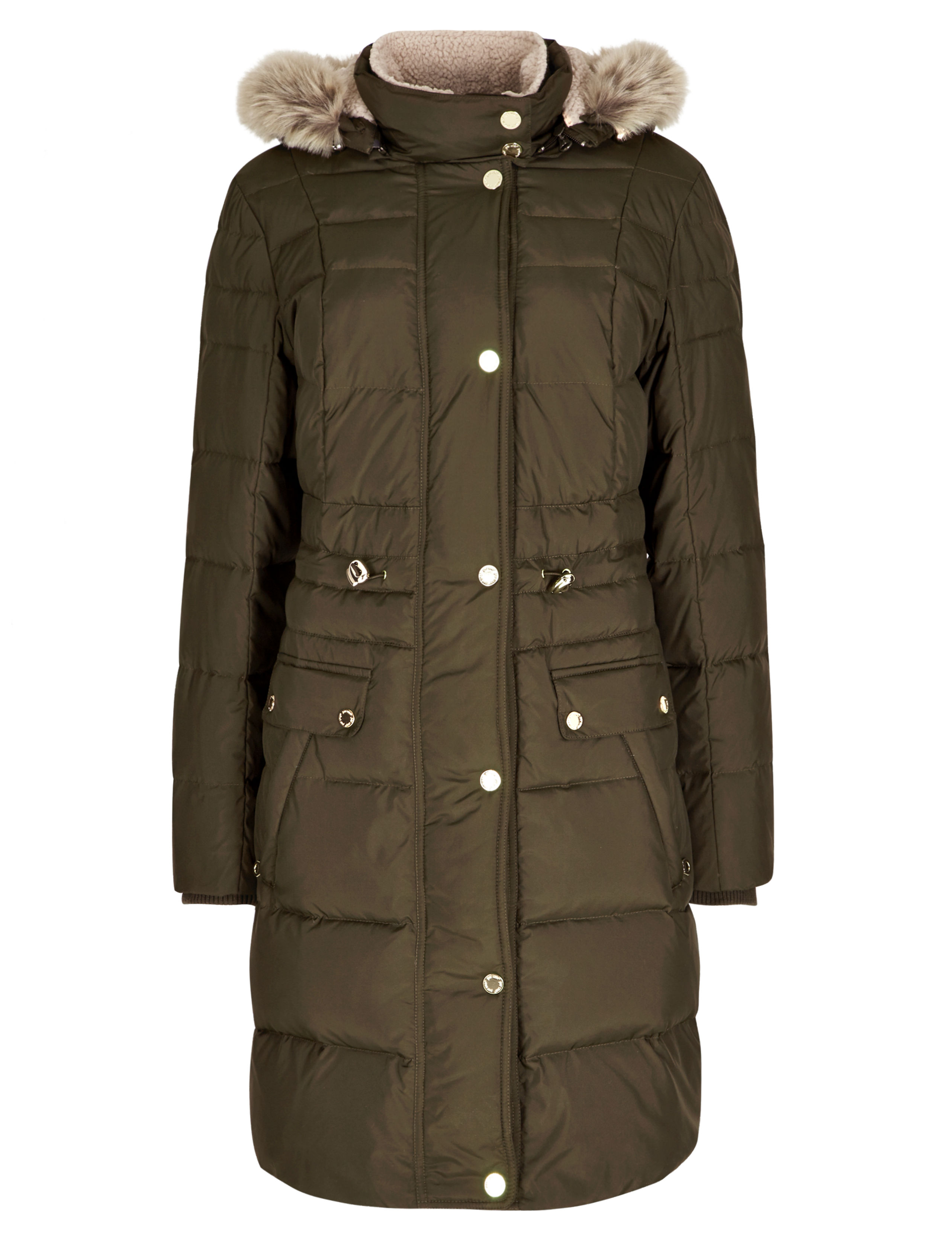 Premium Down & Feather Filled Coat with Stormwear™ 2 of 4