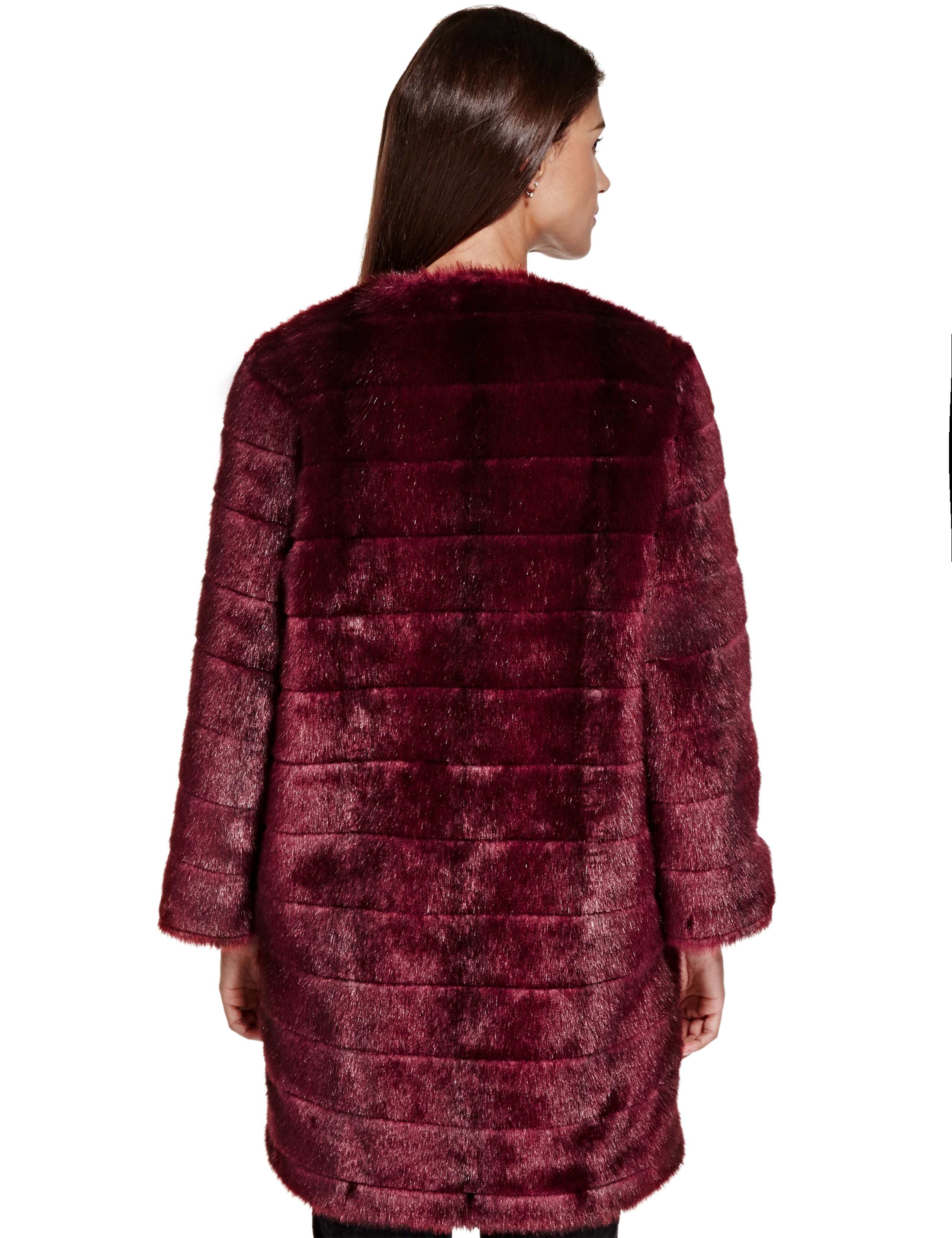 Oversized Faux Fur Coat 4 of 4