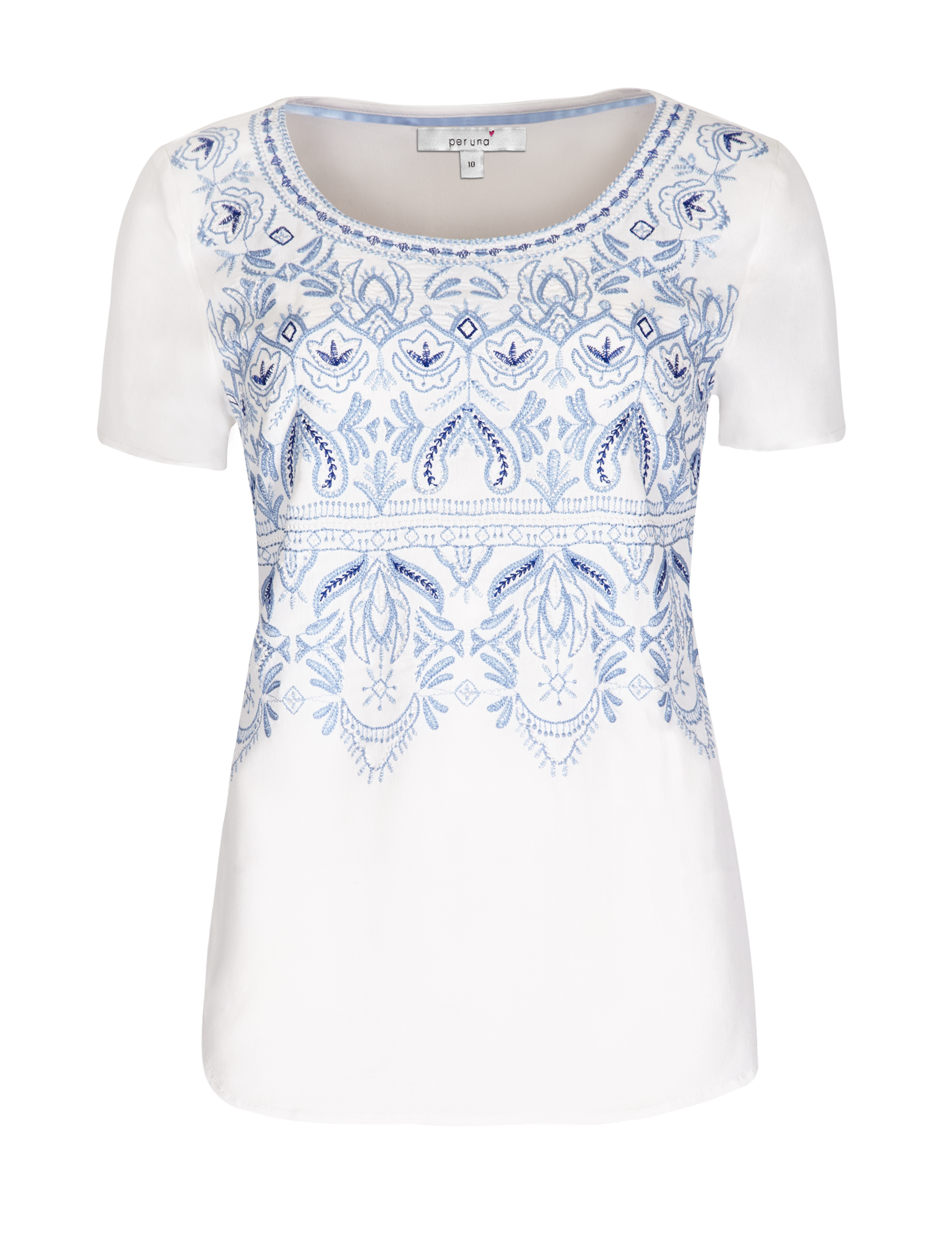 Santorini Embroidered Blouse 2 of 4
