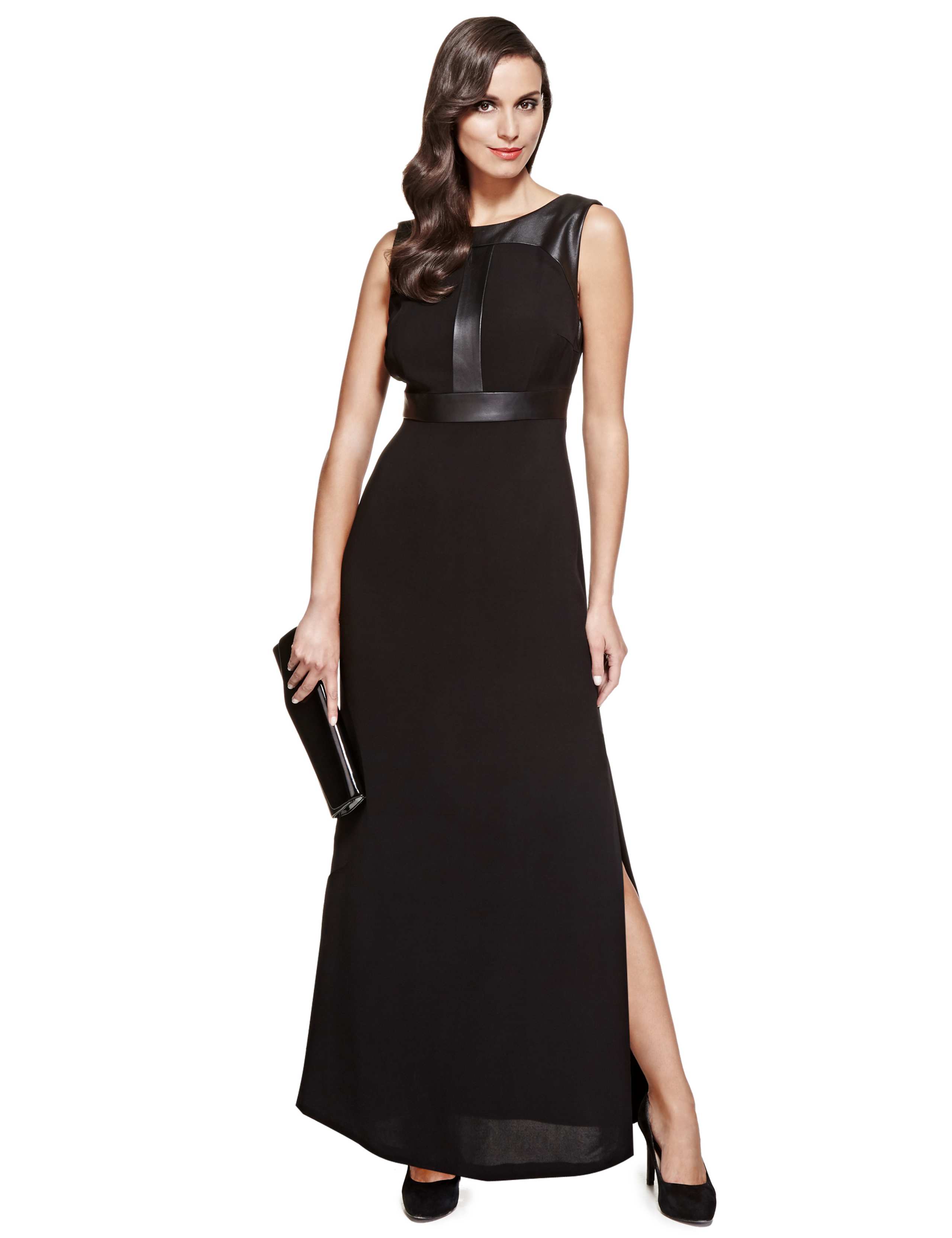 Speziale Leather Trim Maxi Dress 5 of 6