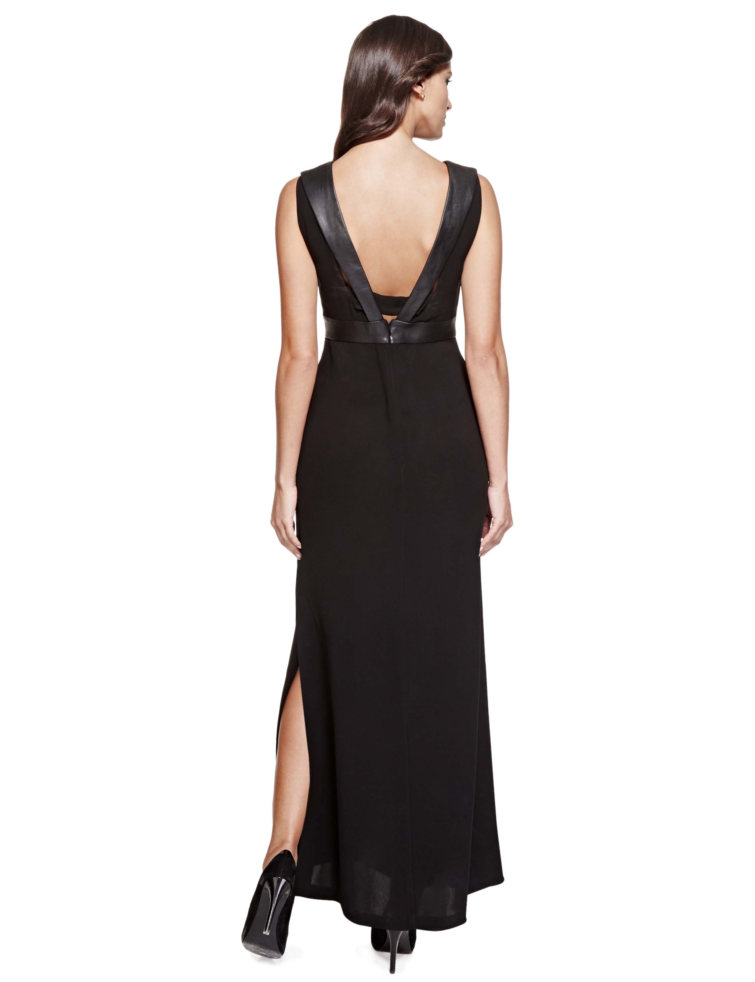 Speziale Leather Trim Maxi Dress 6 of 6