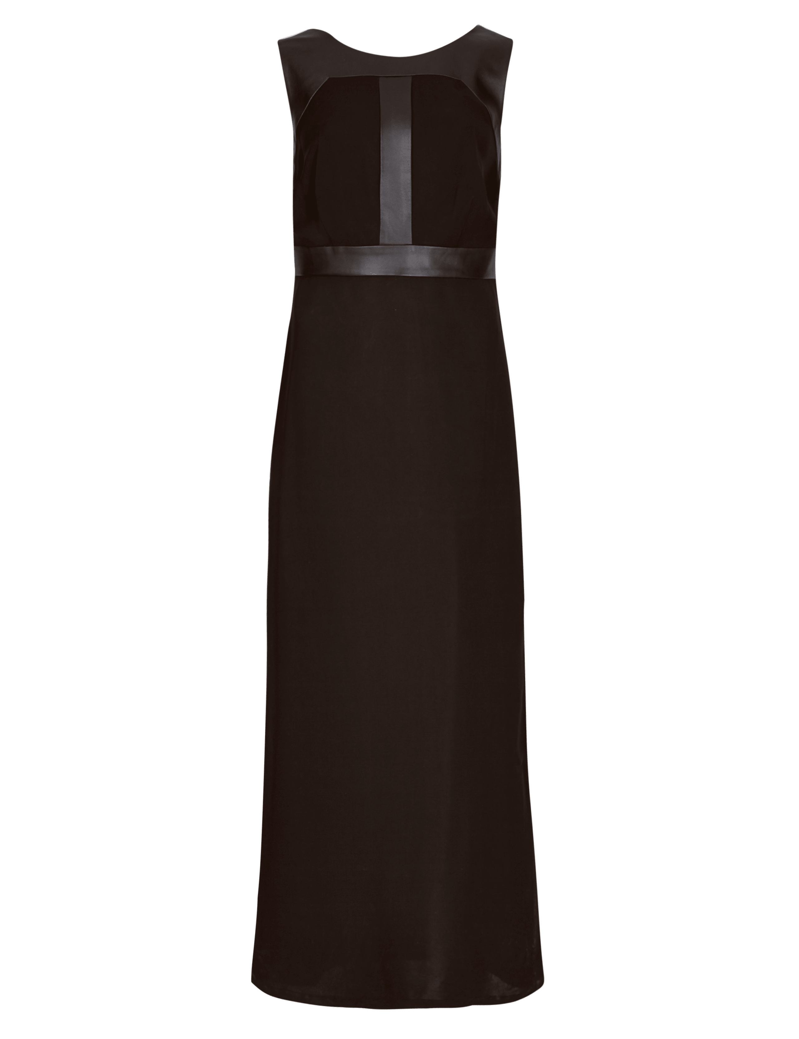 Speziale Leather Trim Maxi Dress 2 of 6