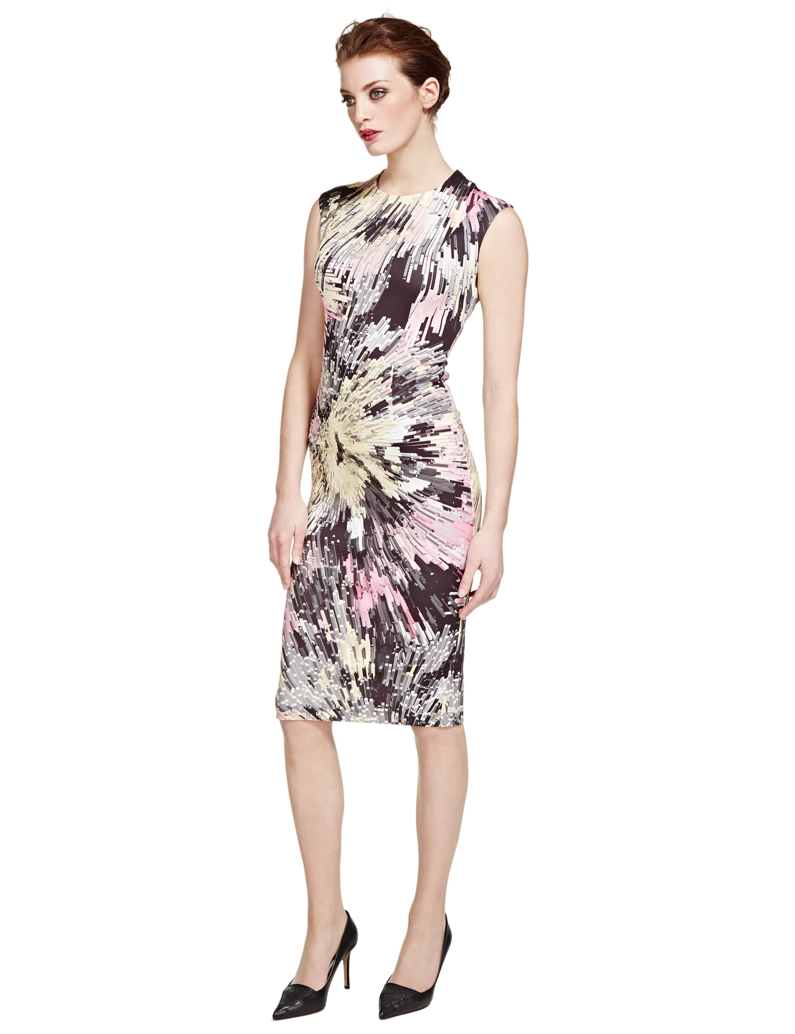 Speziale Abstract Print Bodycon Dress 1 of 3