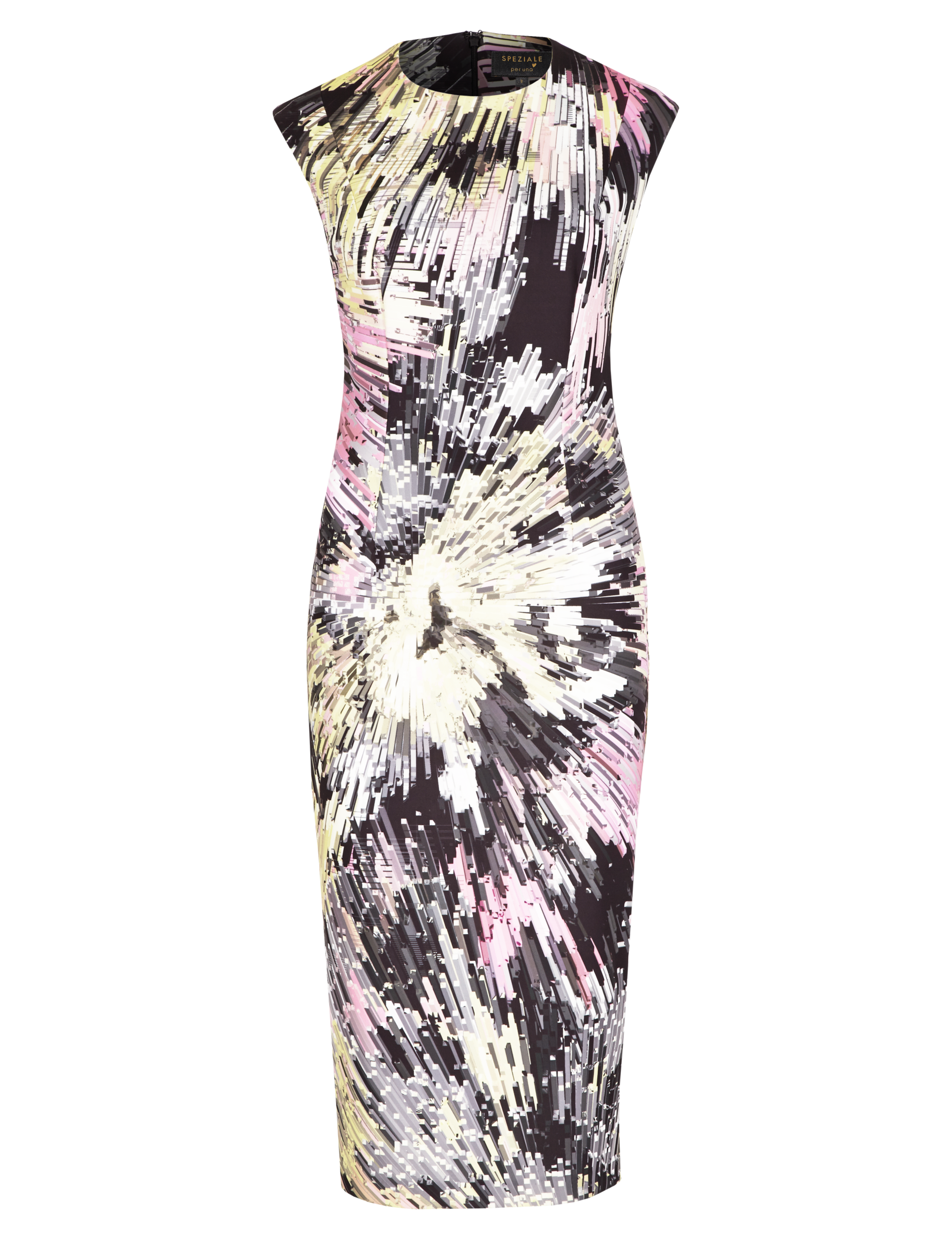 Speziale Abstract Print Bodycon Dress 2 of 3
