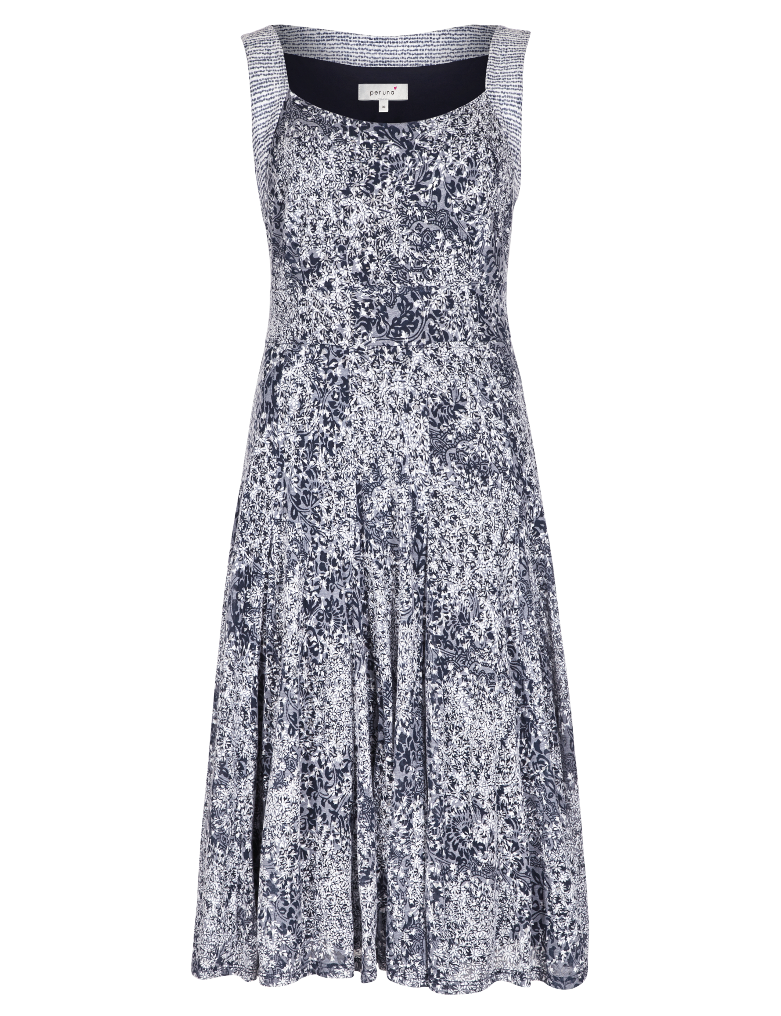 Paisley Print Fit & Flare Dress 2 of 4