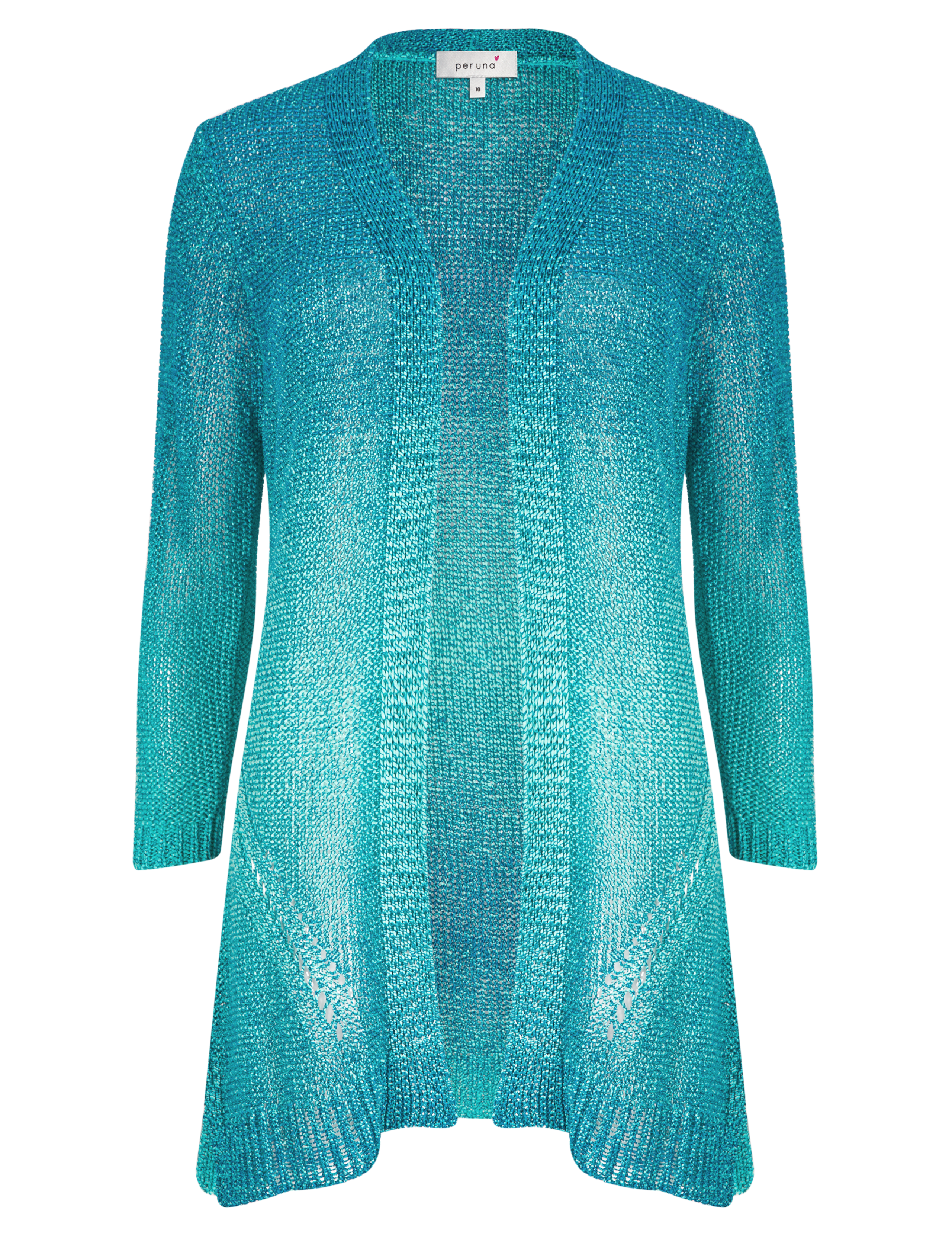 3/4 Sleeve Ombre Cardigan 2 of 4