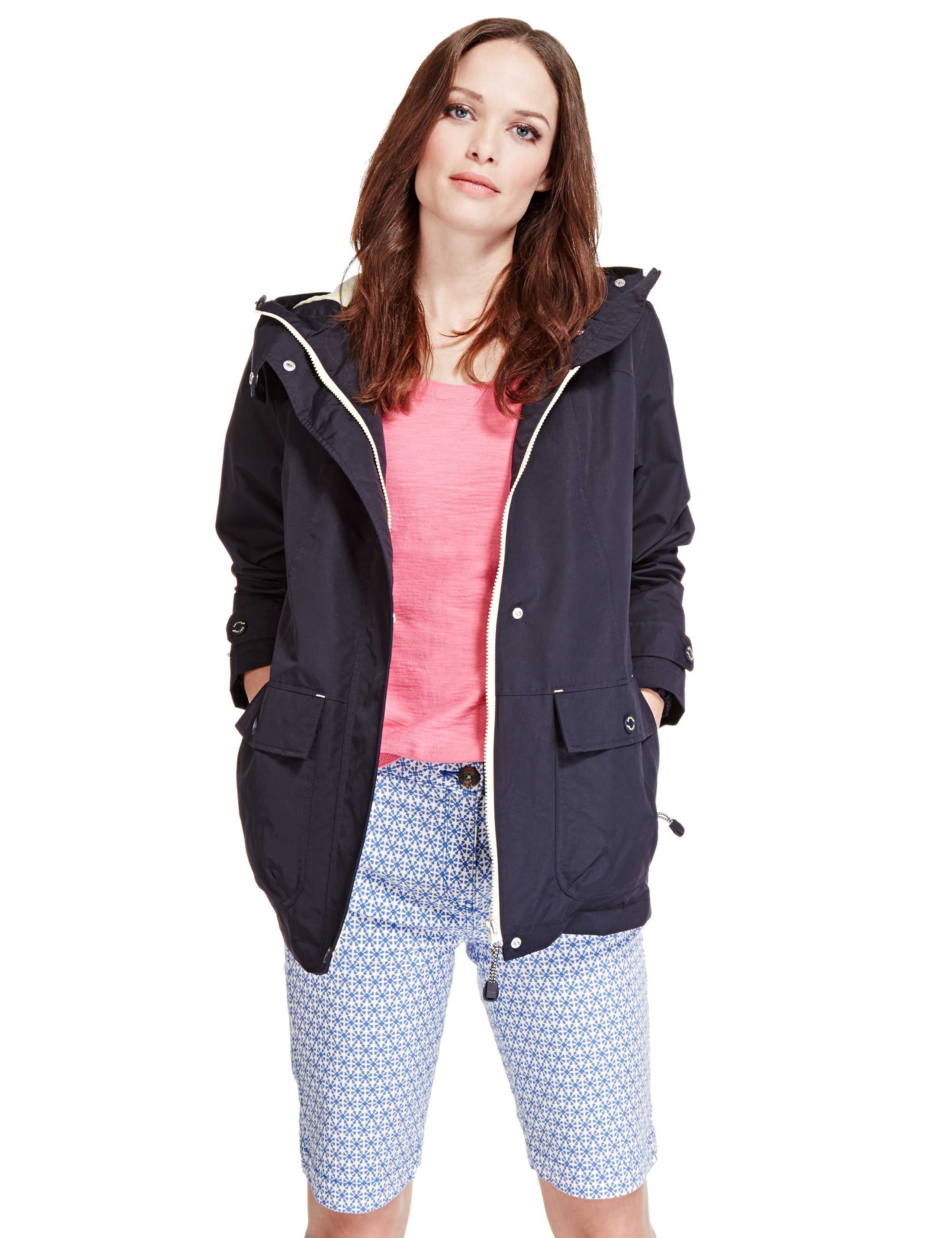 Body Sensor™ Hooded Mac with Stormwear™ 1 of 4