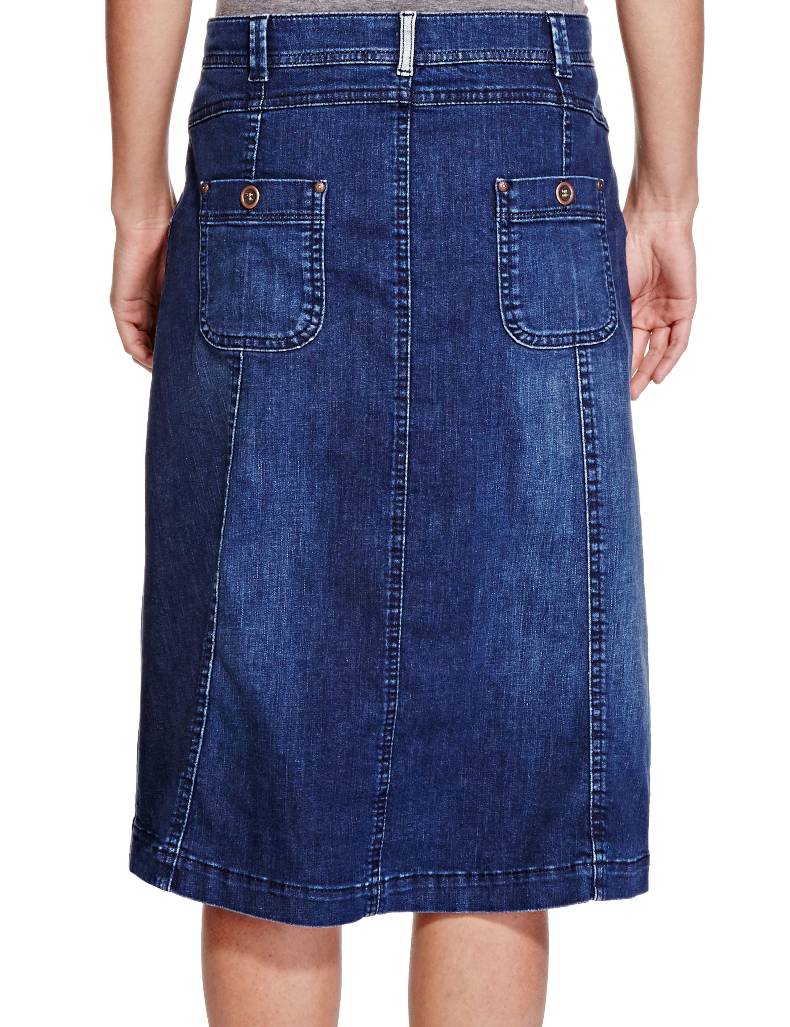 A-line Denim Skirt 5 of 5