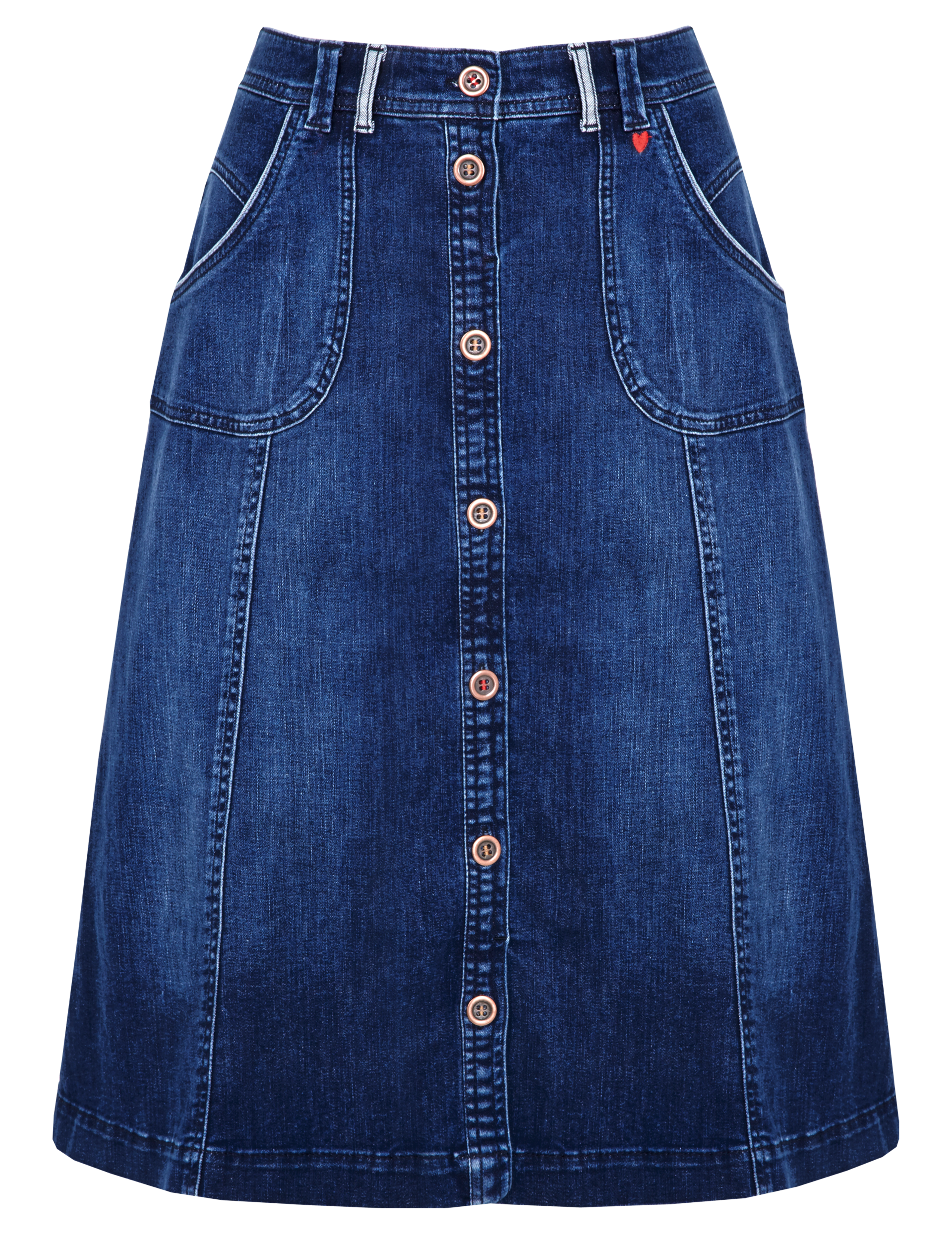 A-line Denim Skirt 2 of 5
