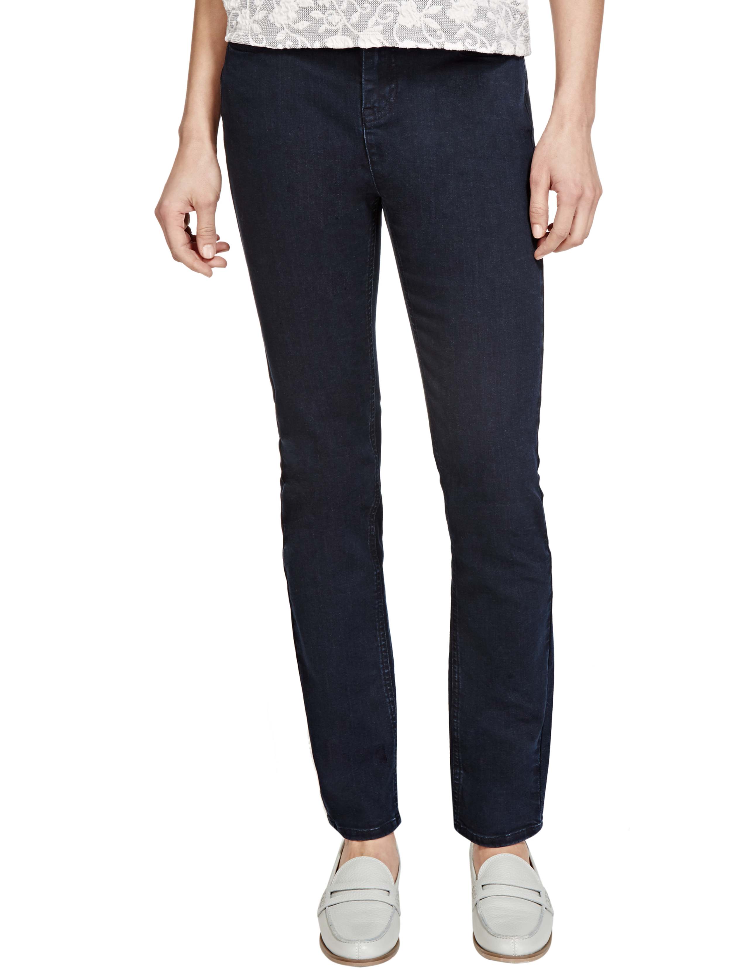Roma Rise Slim Leg Denim Jeans 1 of 3