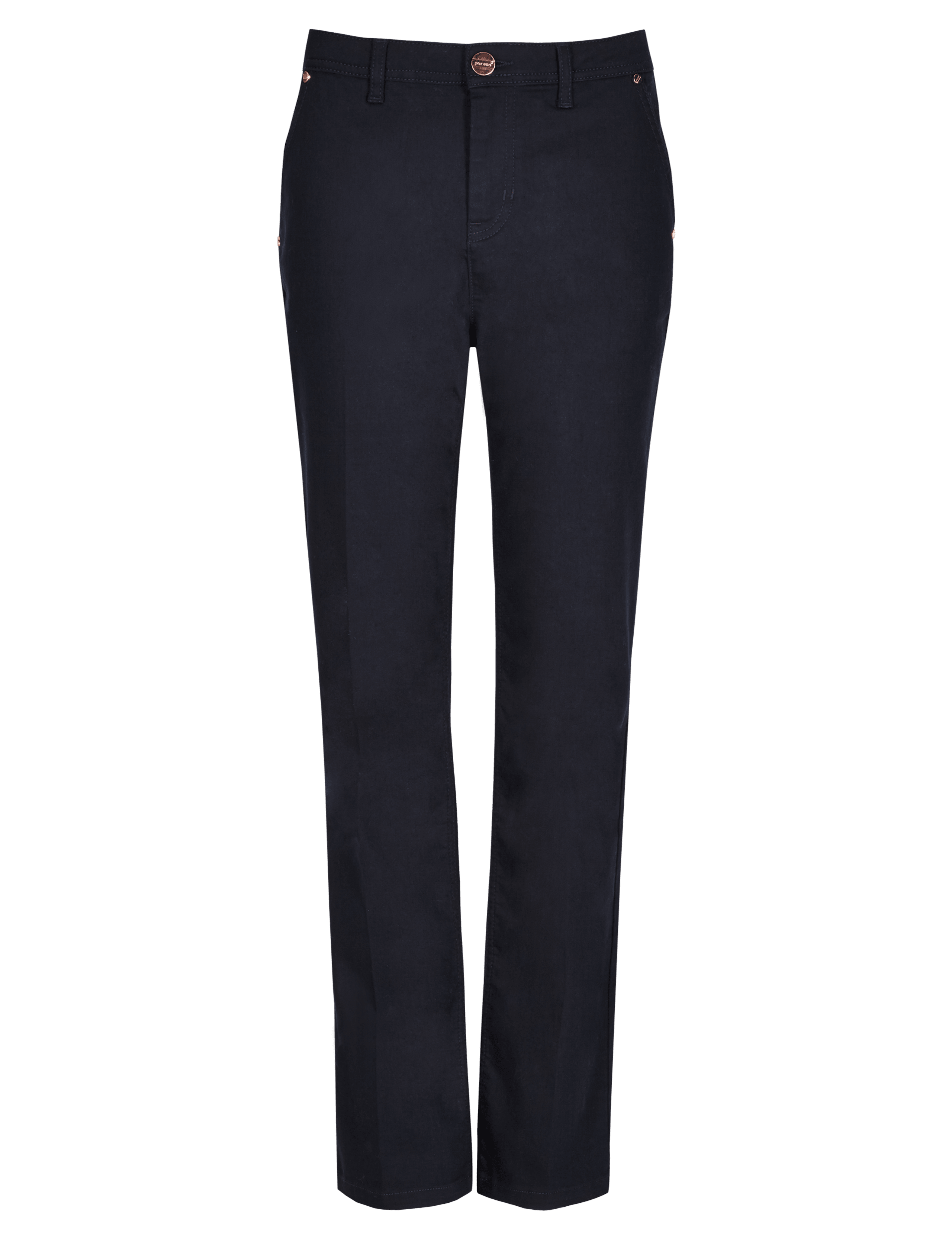 Roma Rise Straight Leg Denim Jeans 2 of 3