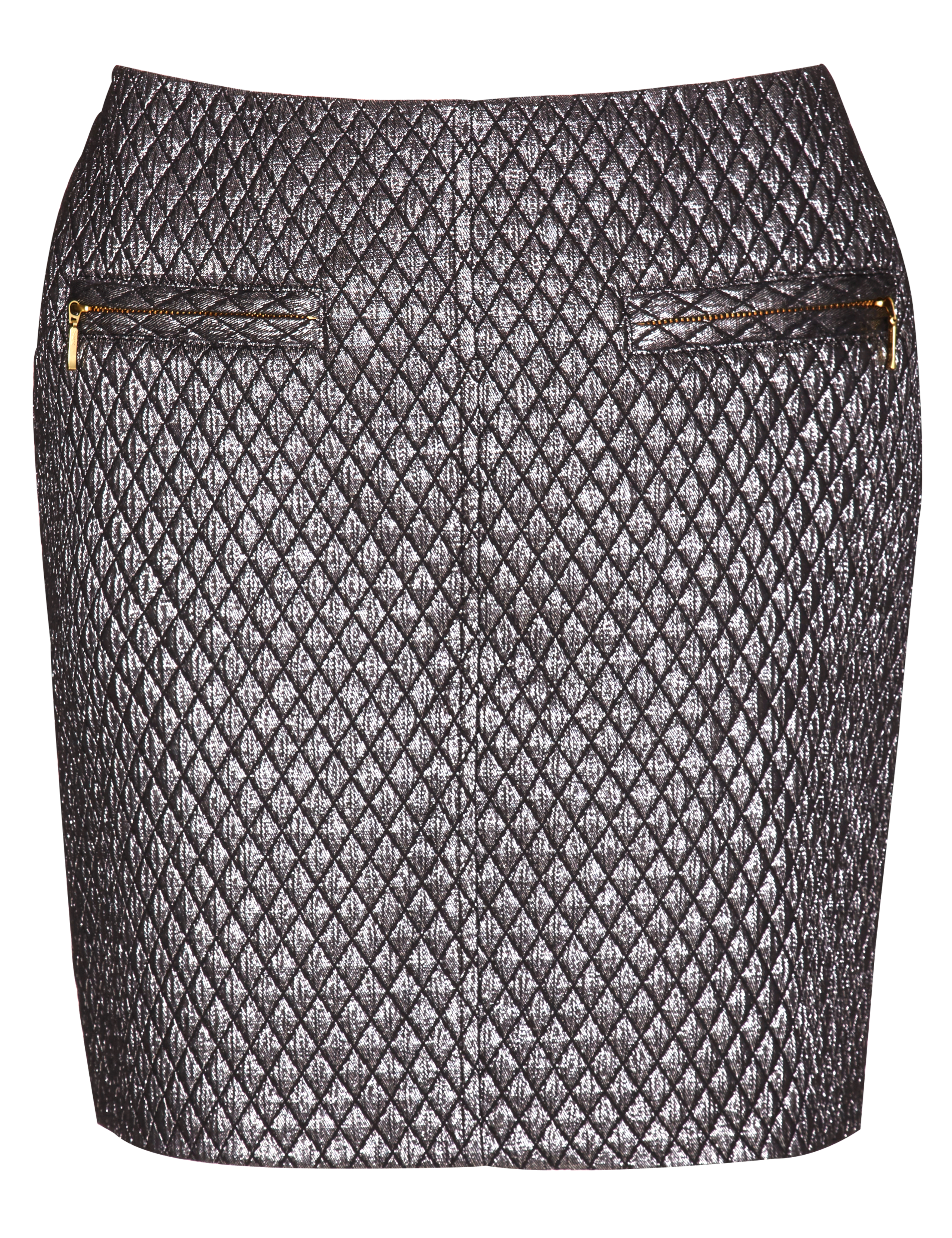 Metallic Mini Skirt 2 of 5