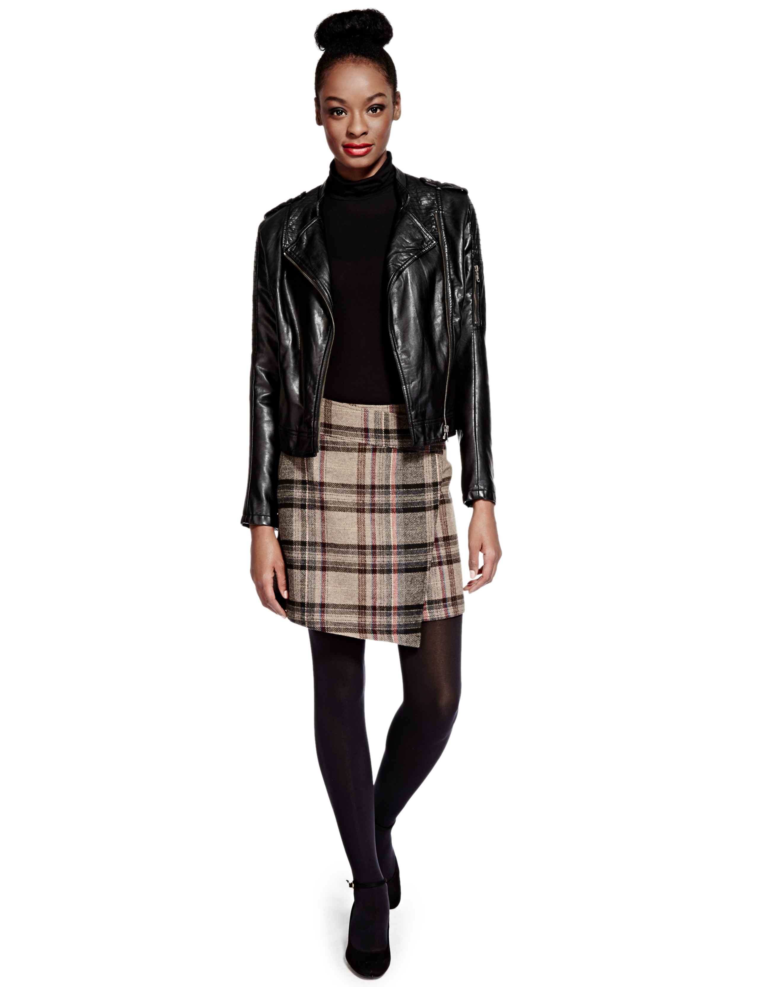 Checked Mini Skirt 4 of 6
